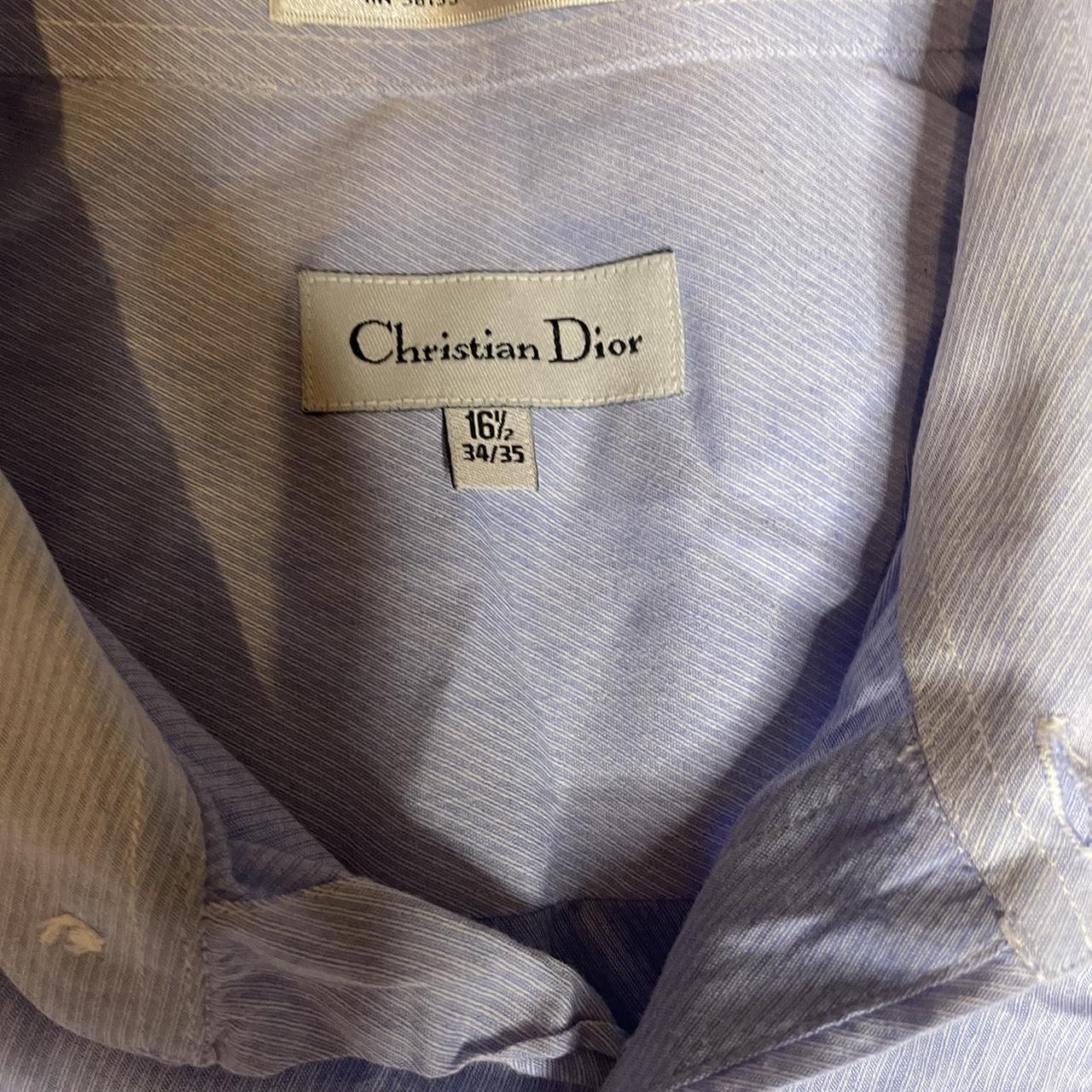 Christian Dior button up shirt Dress shirt 16 1/2... - Depop