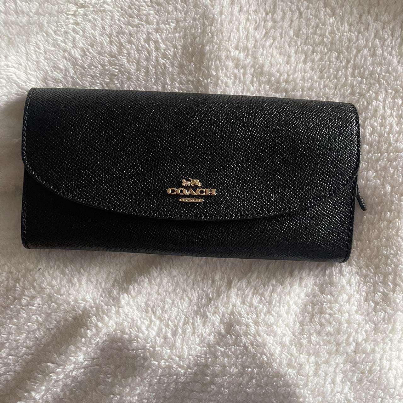 Coach Women's Black Wallet-purses | Depop