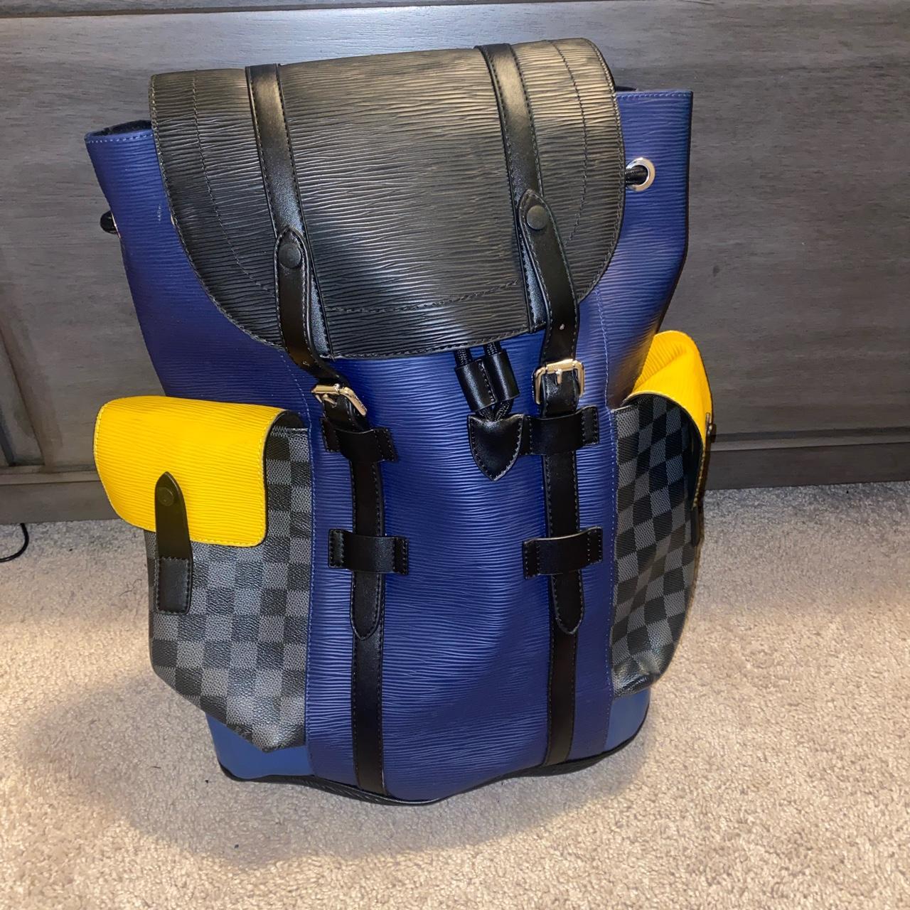 LOUIS VUITTON Christopher Backpack - Iridescent - Depop