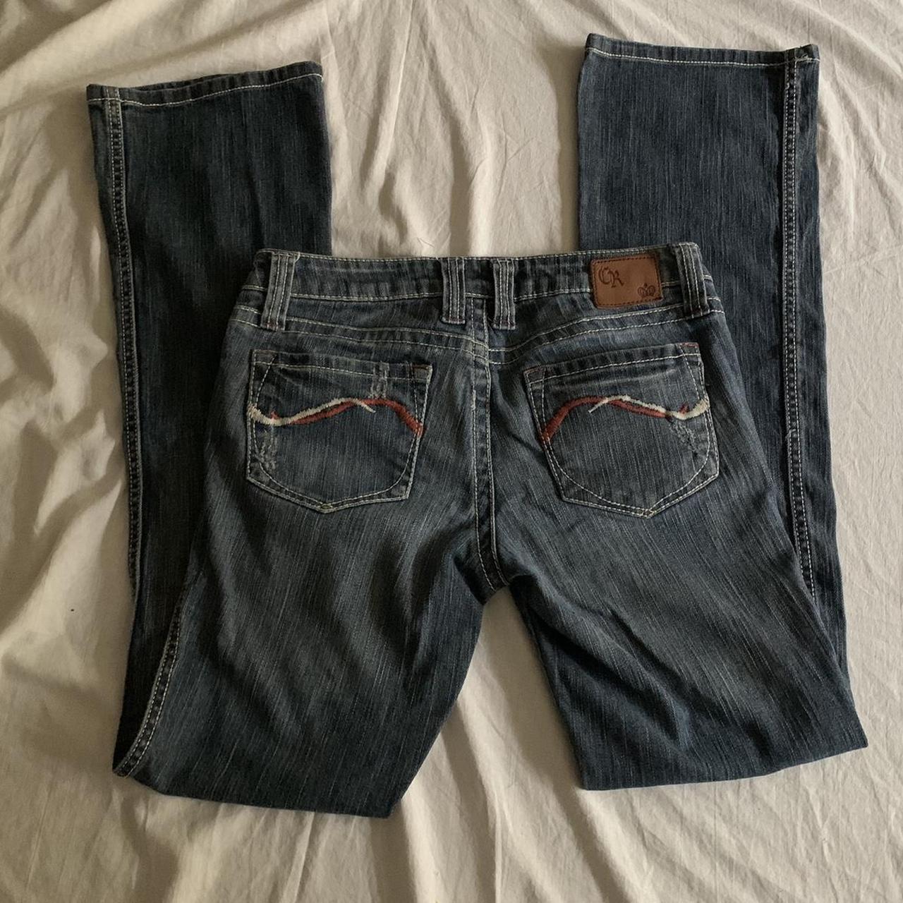 Vintage bootcut jeans size... - Depop