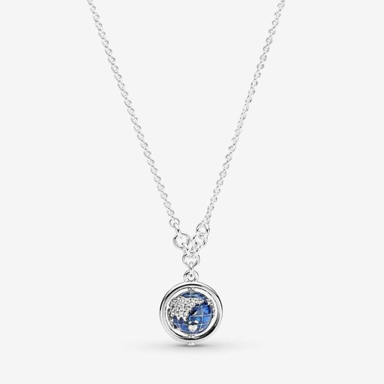 Pandora deals globe necklace