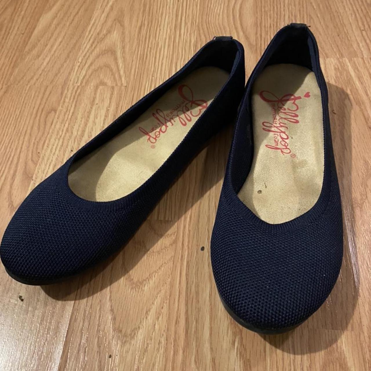 Jellypop clearance navy flats