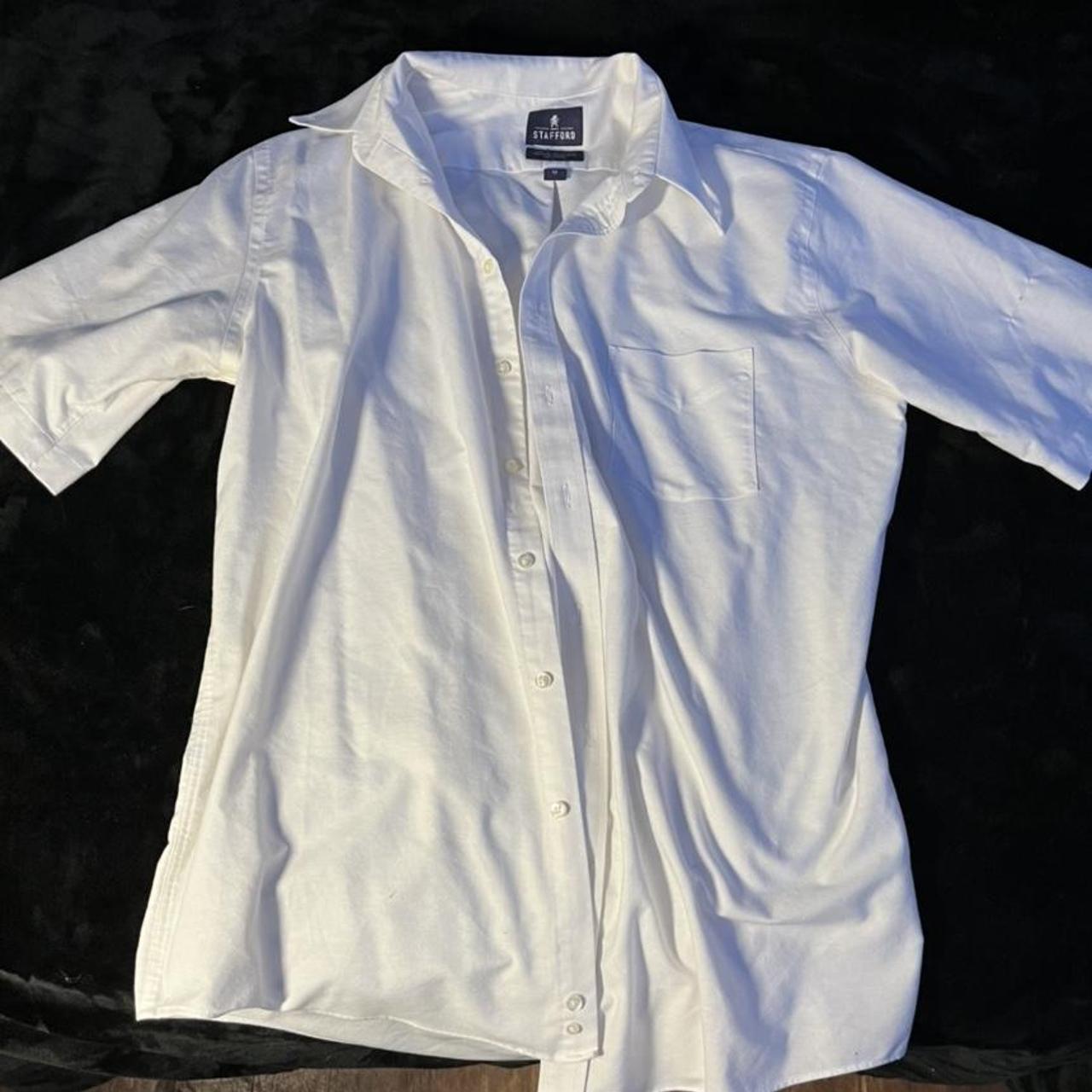 Stafford Men's White Shirt | Depop