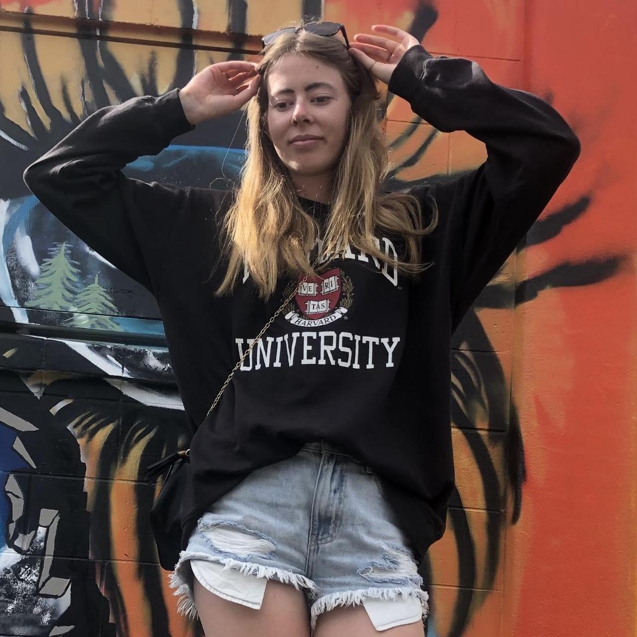 Cute harvard online sweatshirt