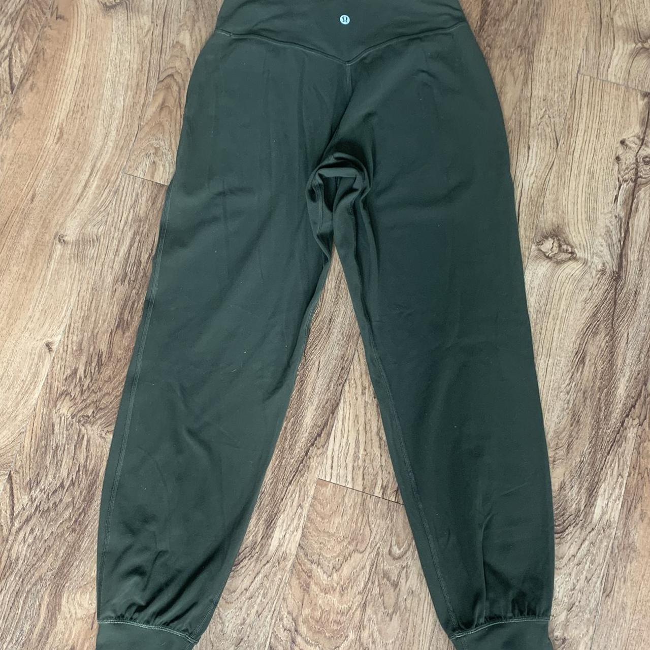 Lululemon Align High Rise Jogger size 6 - olive - Depop