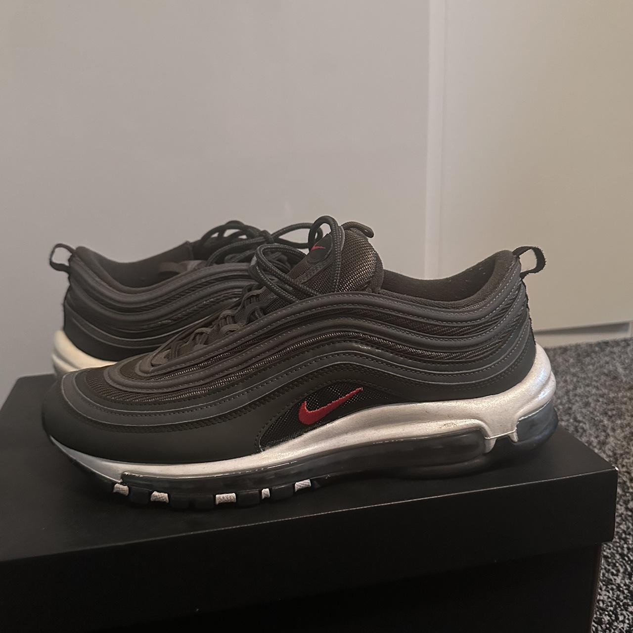 nike air max 97 in rare sequoia colourway, khaki... - Depop