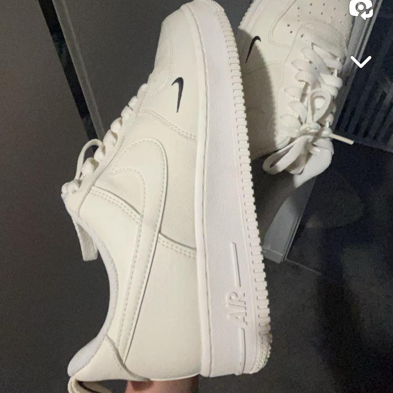 air force 1 white and cream