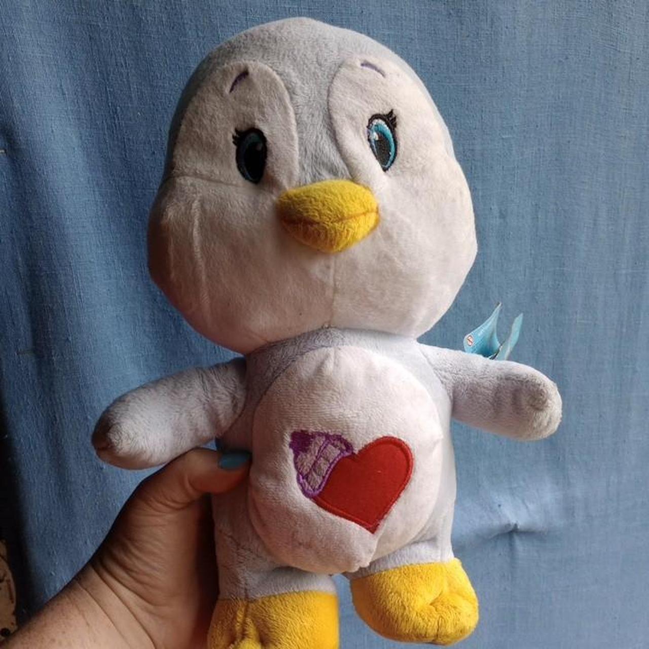 Cozy heart penguin plush online