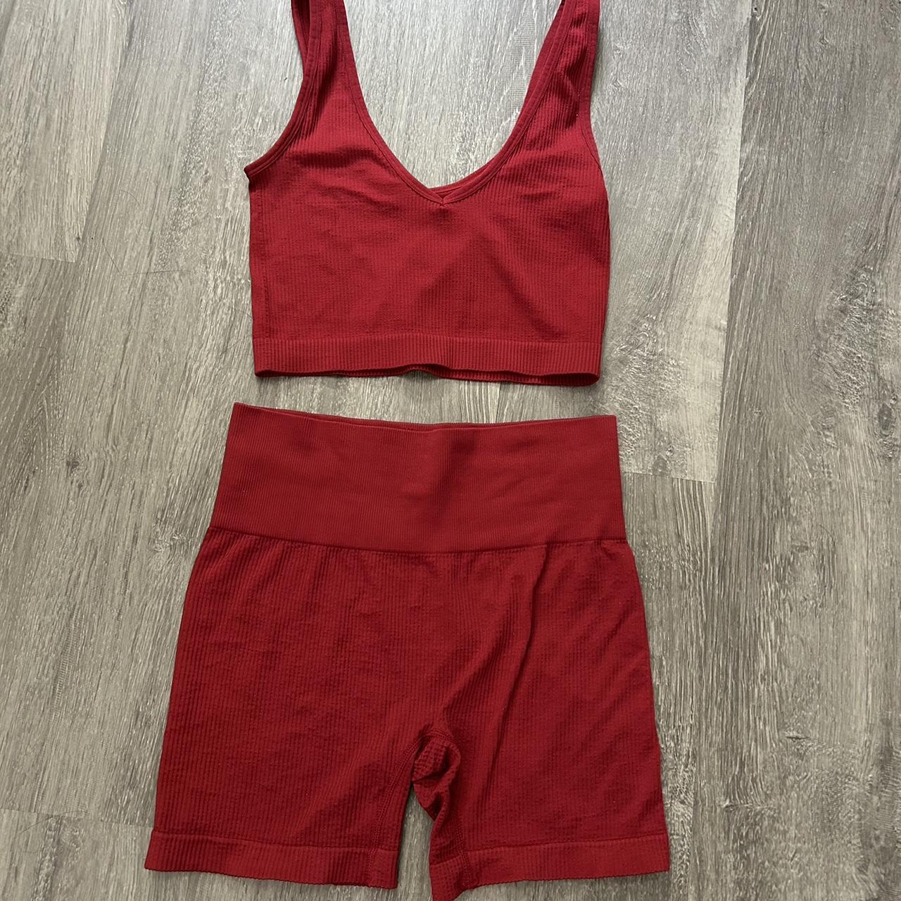 Target Women's Red Shorts Depop