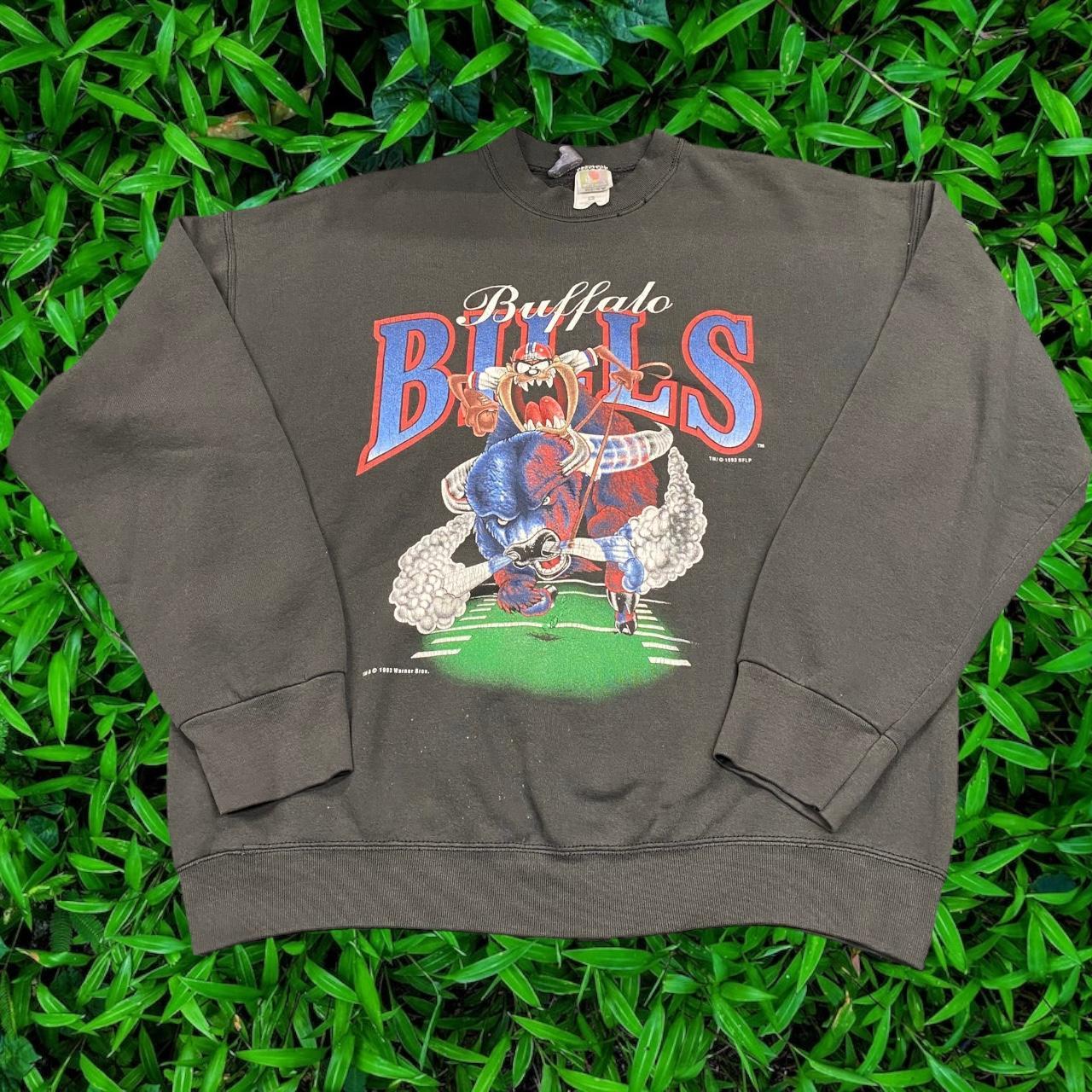 Vintage 90s Buffalo Bills Sweatshirt Bills Crewneck Buffalo 