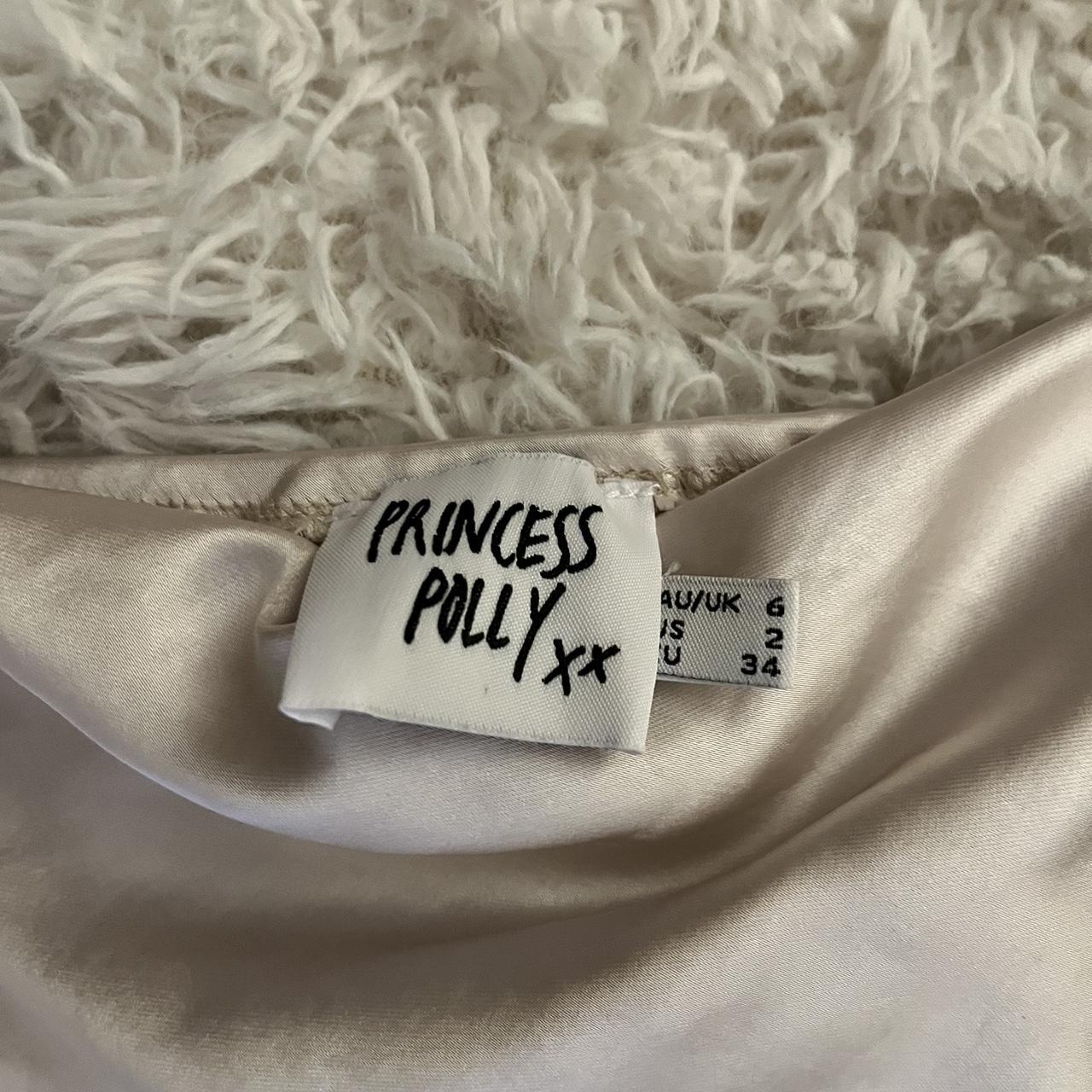 Princess polly satin mini dress - size us... - Depop