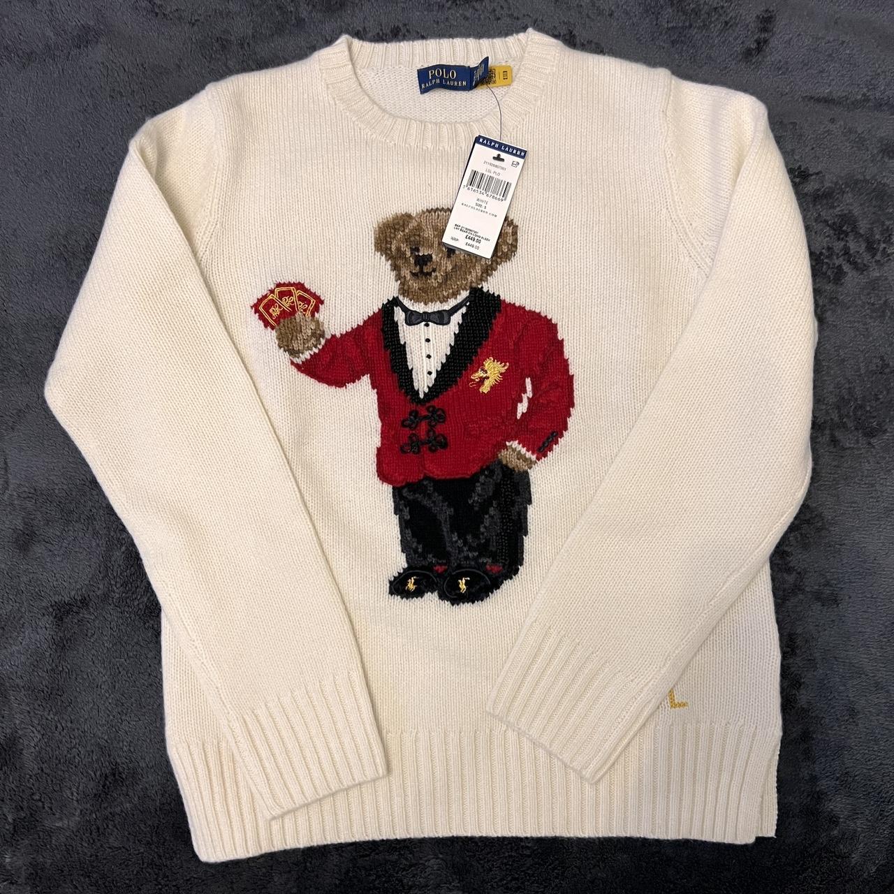 Polo bear martini outlet sweater