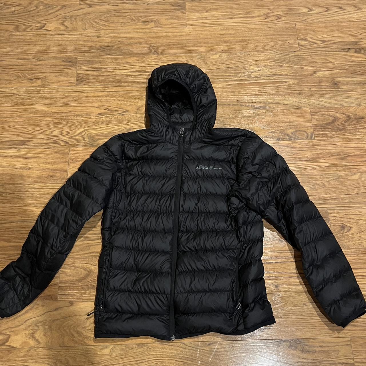 Eddie Bauer Men's Black Jacket | Depop