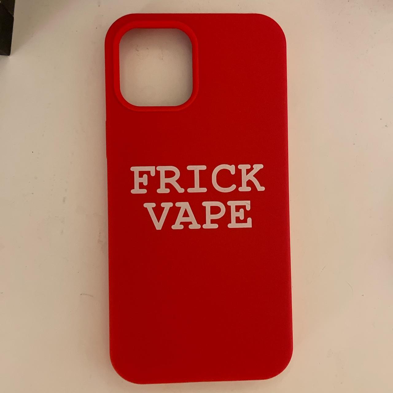 Red frick vape Baylen Levine iPhone 12 max case