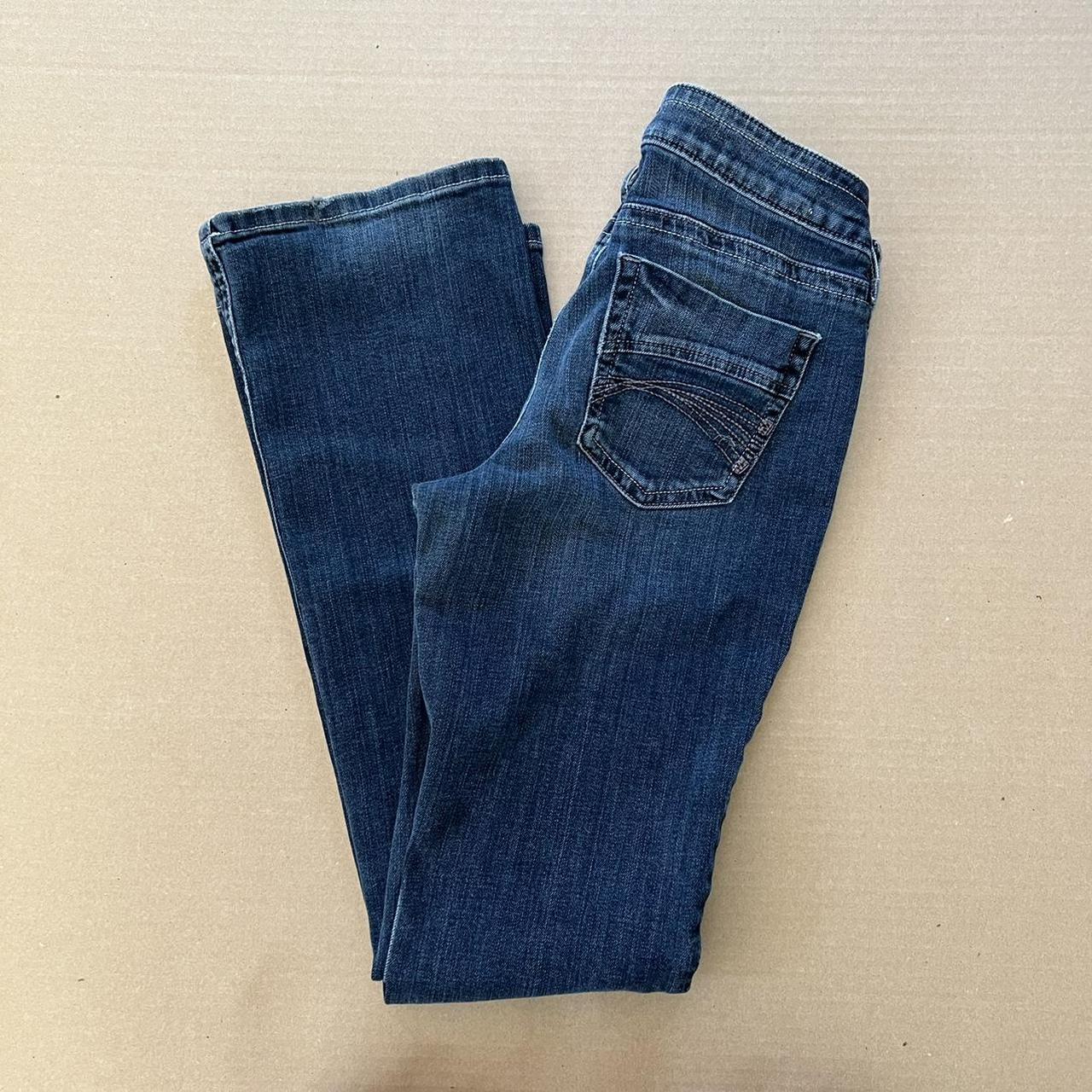 y2k Low Rise Boot Cut Decree Jeans •tagged size... - Depop