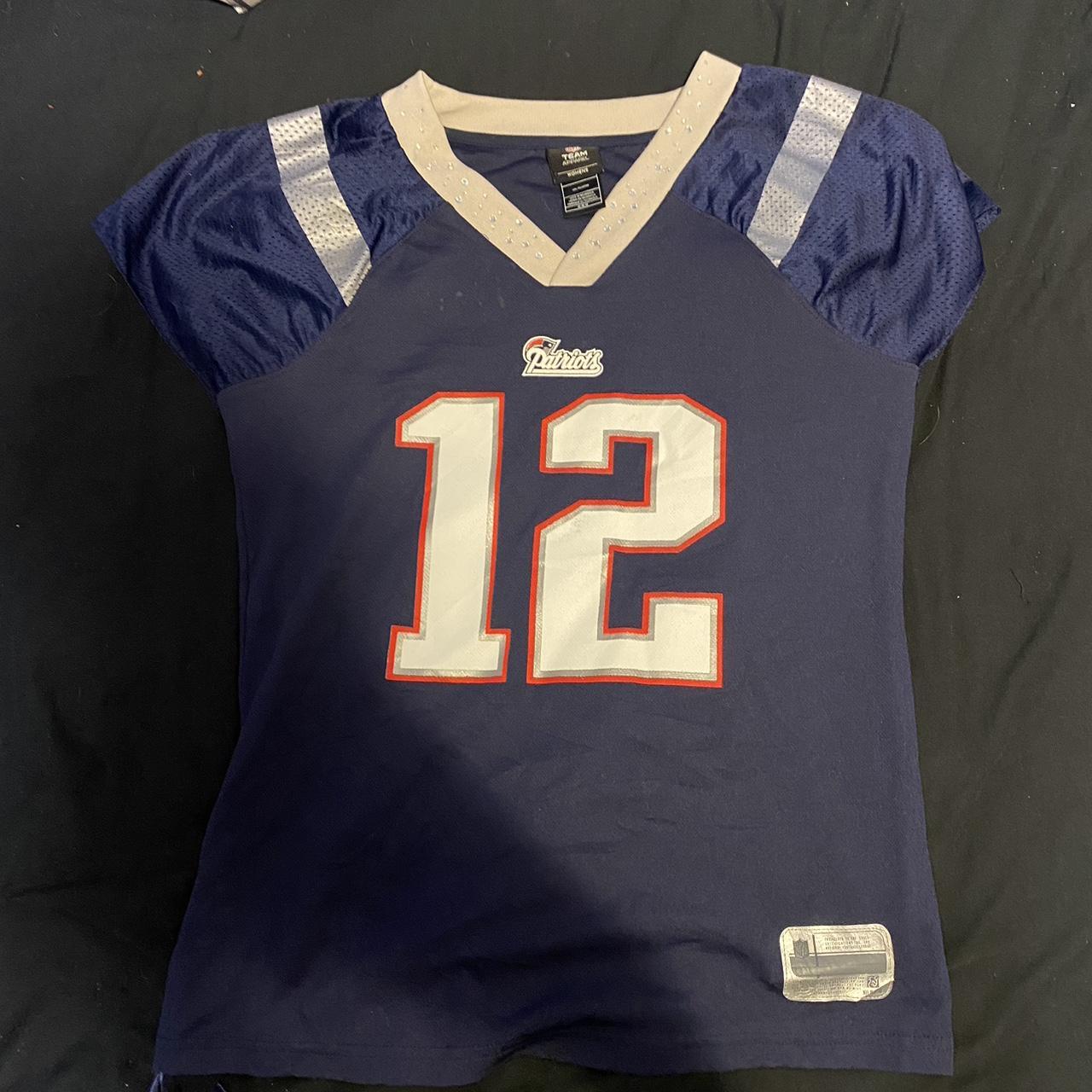 Patriots Tom Brady women's jersey size small lol - Depop