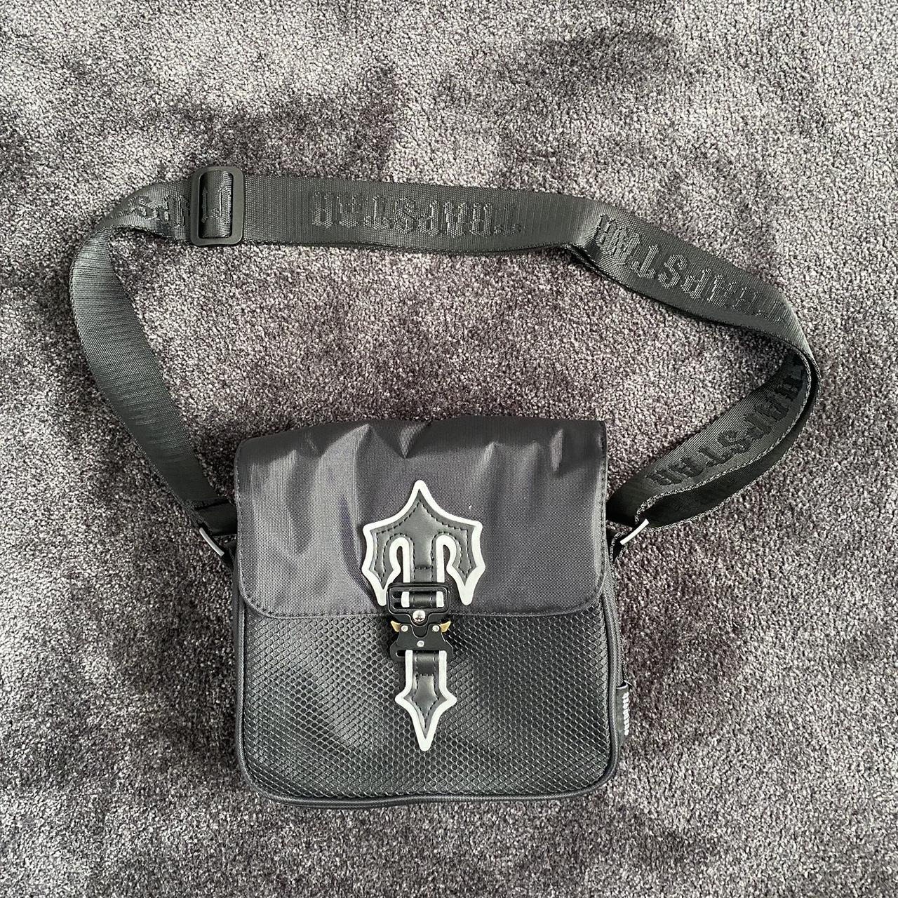 TRAPSTAR IRONGATE T CROSSBODY BAG BLACK /... Depop