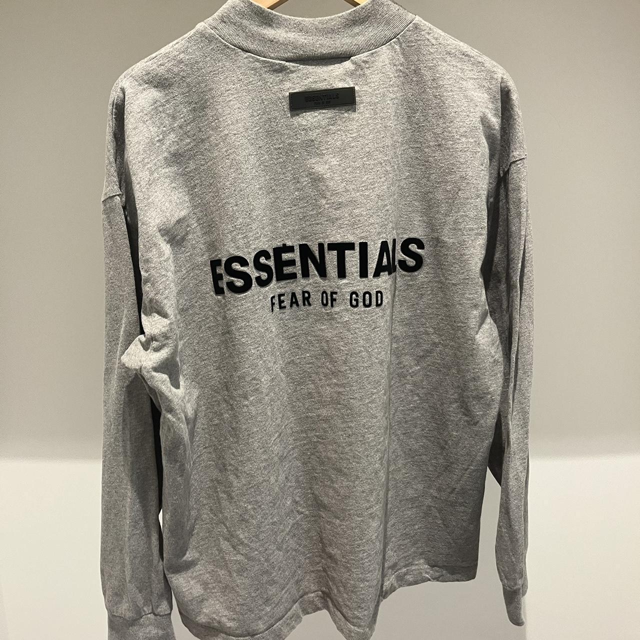 Essentials FOG Long Sleeve Shit-Size L - Depop