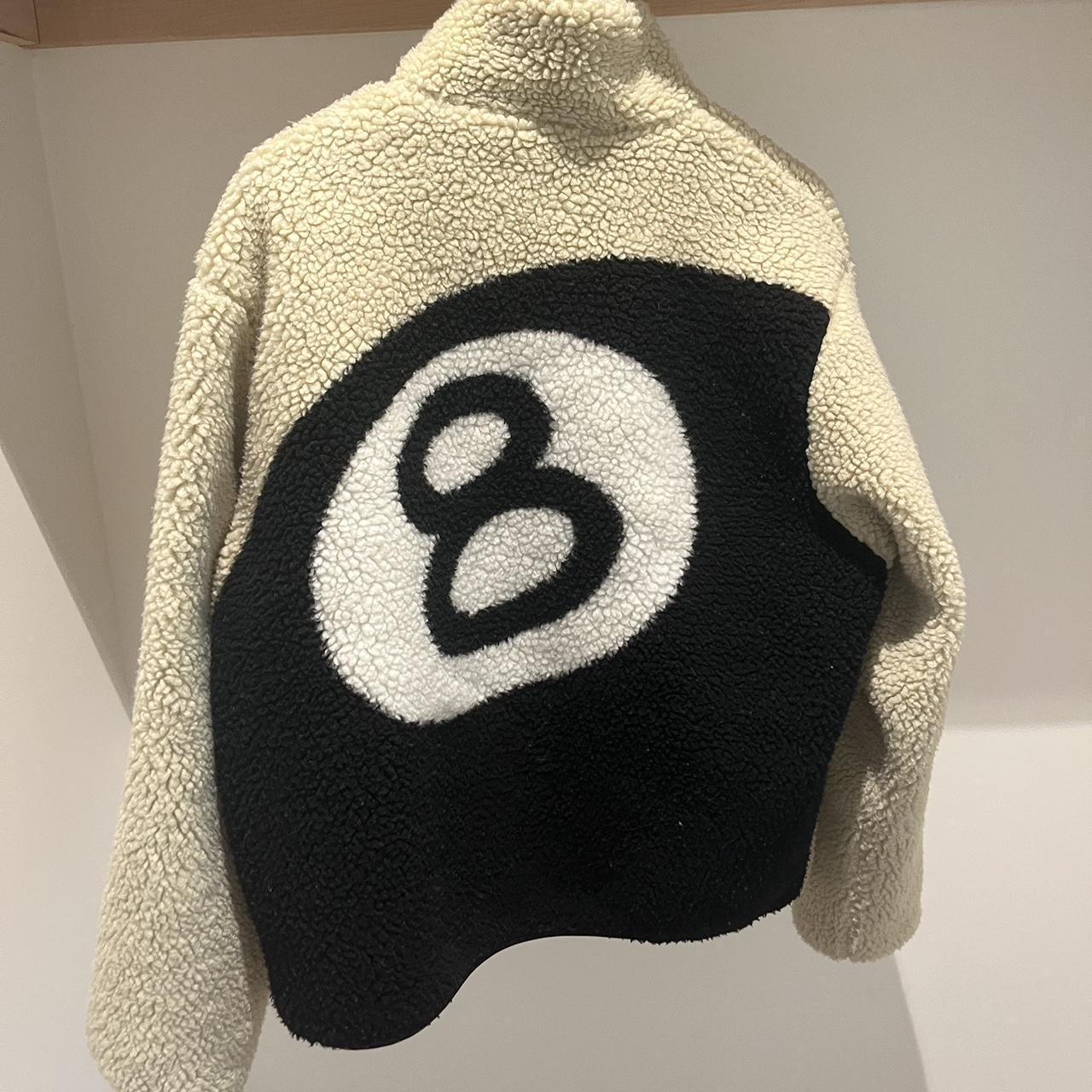 Stussy 8-Ball Fleece, Size Large. - Depop