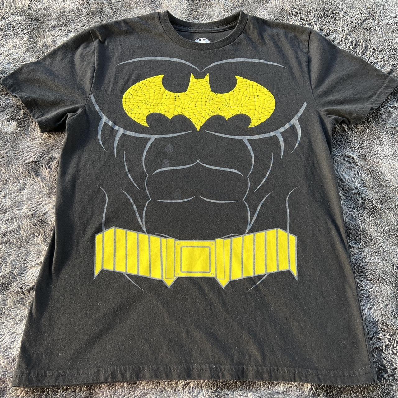 Mens batman best sale shirt with cape