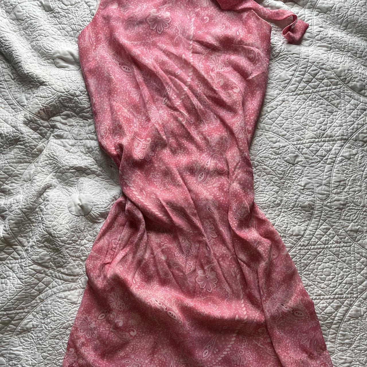 Talbots Women's Pink Dress | Depop