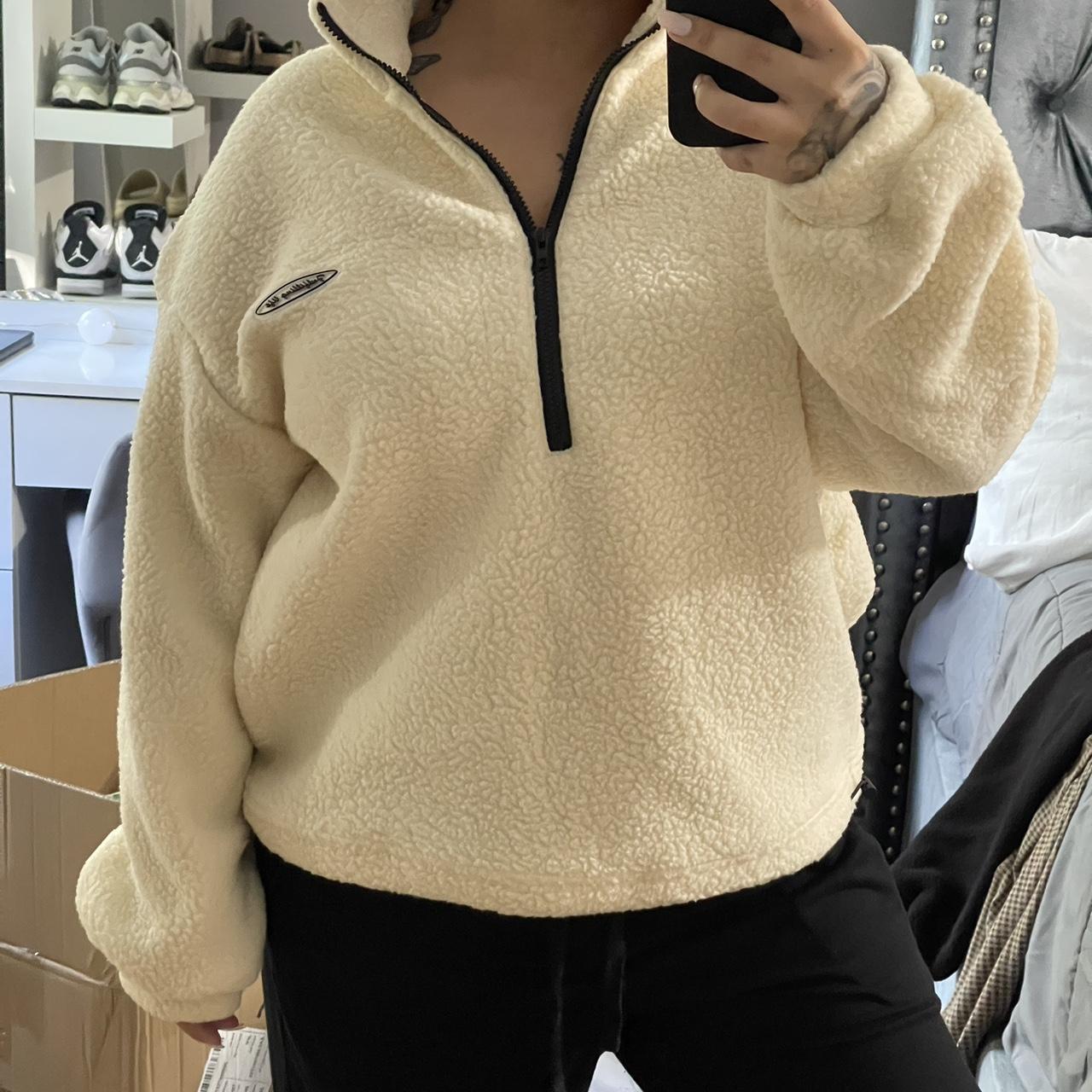beige sweater -super soft! -brand new -size M check... - Depop
