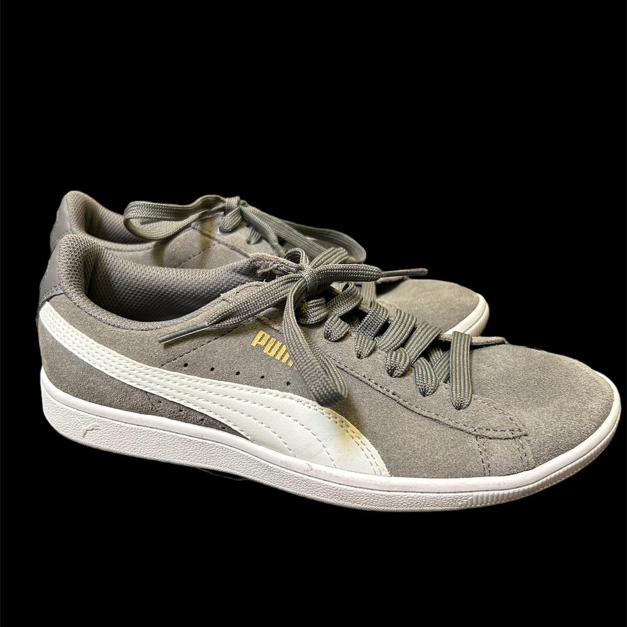 Puma ladies vikky suede on sale grey