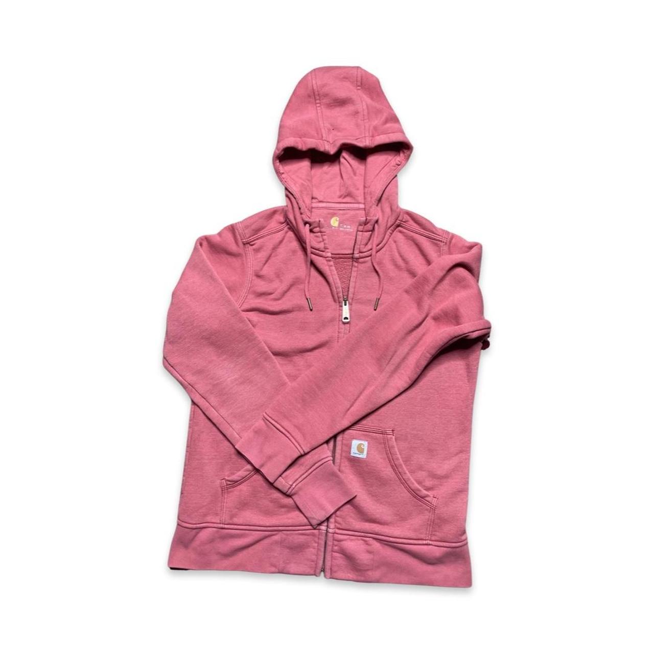•Women's CARHARTT Zip-Up Hooded Jacket Size... - Depop