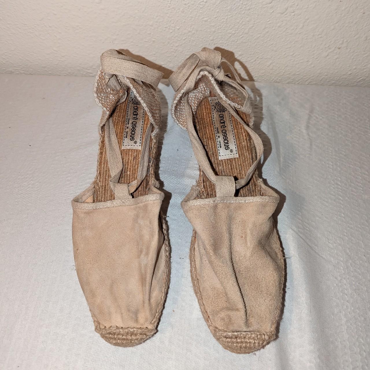 Women's Cream Espadrilles Depop