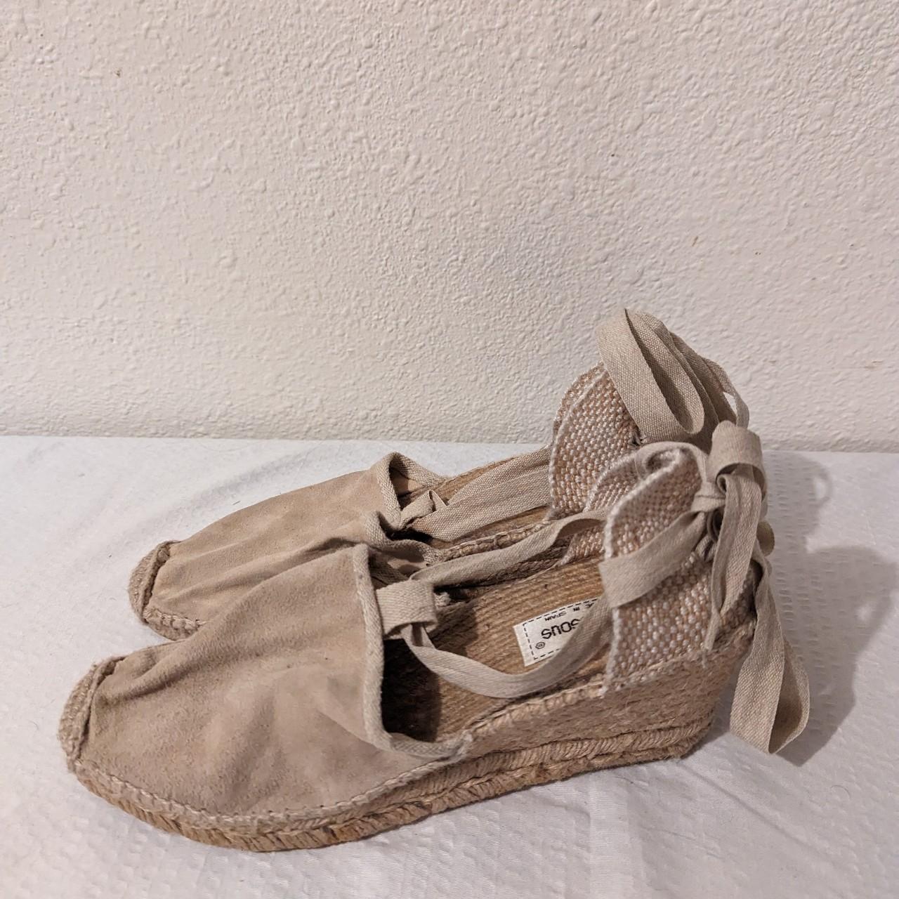 Women's Cream Espadrilles | Depop