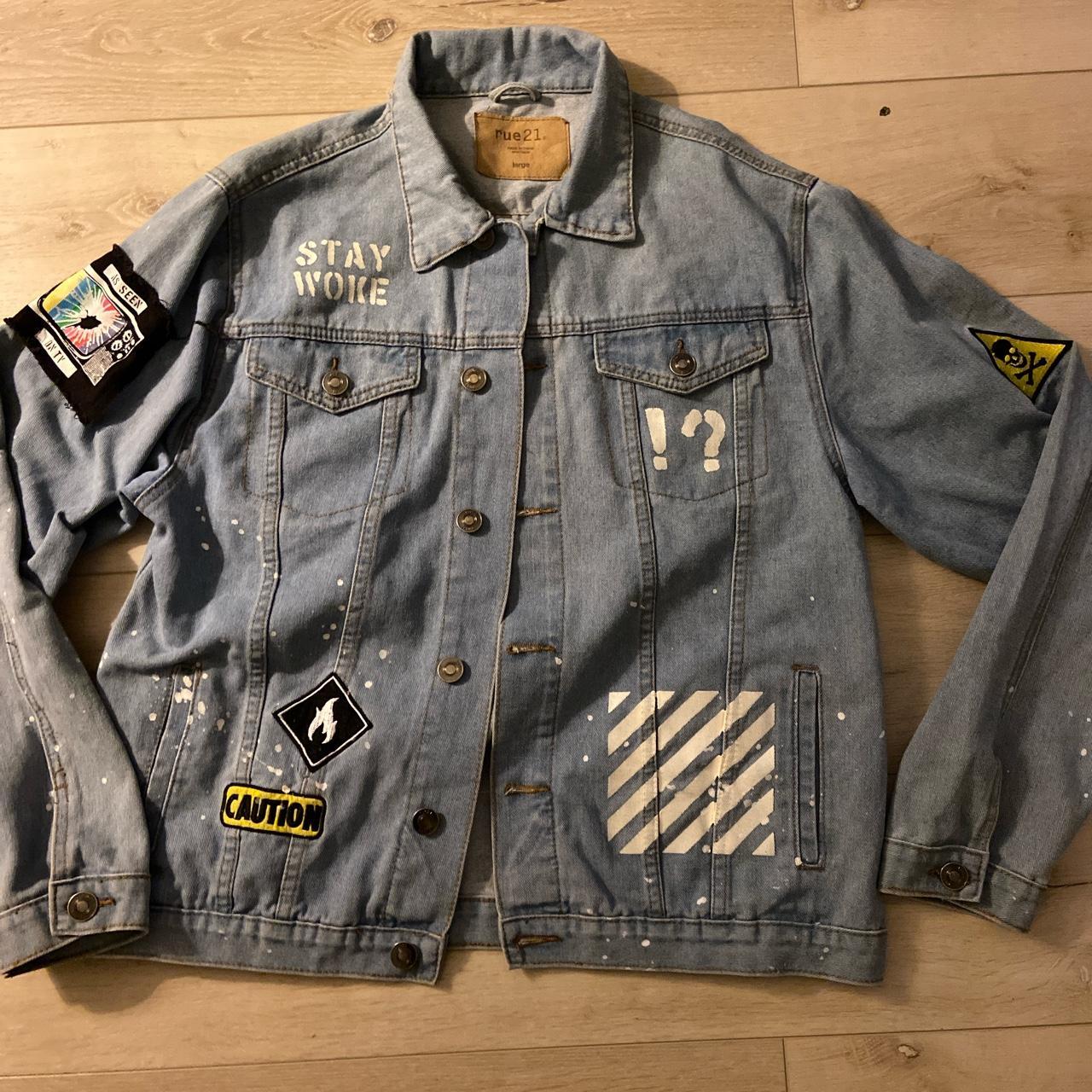 Rue 21 jean jacket mens sale