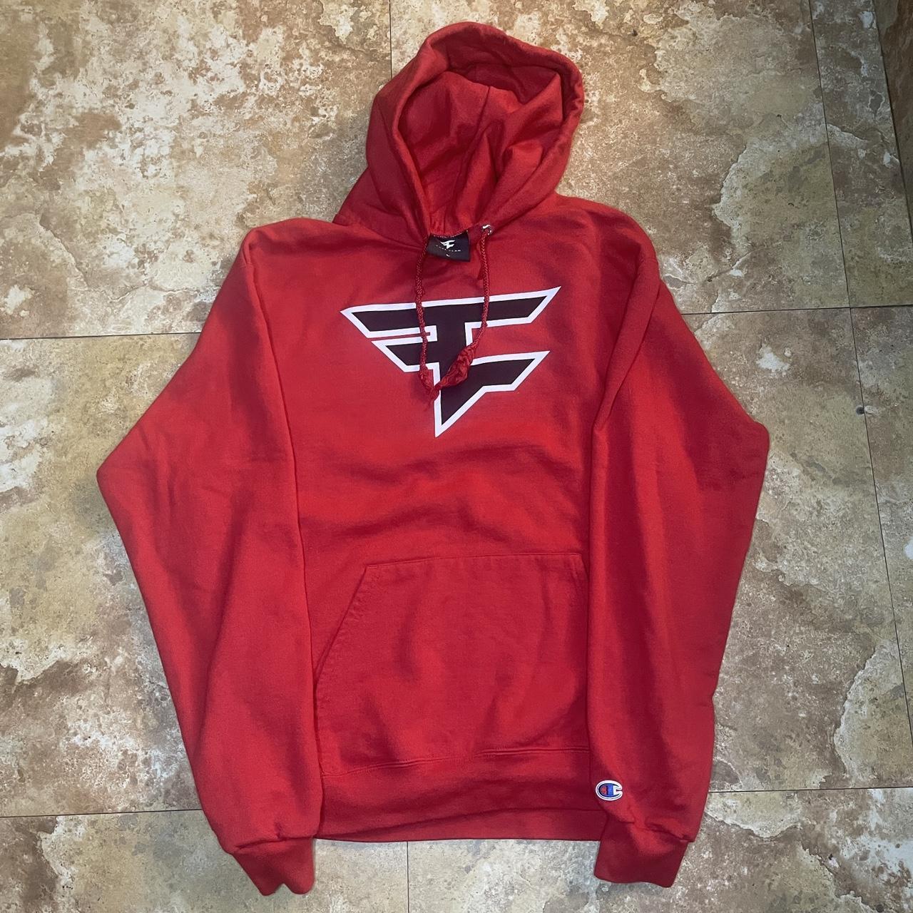 Faze clan champion hot sale hoodie red