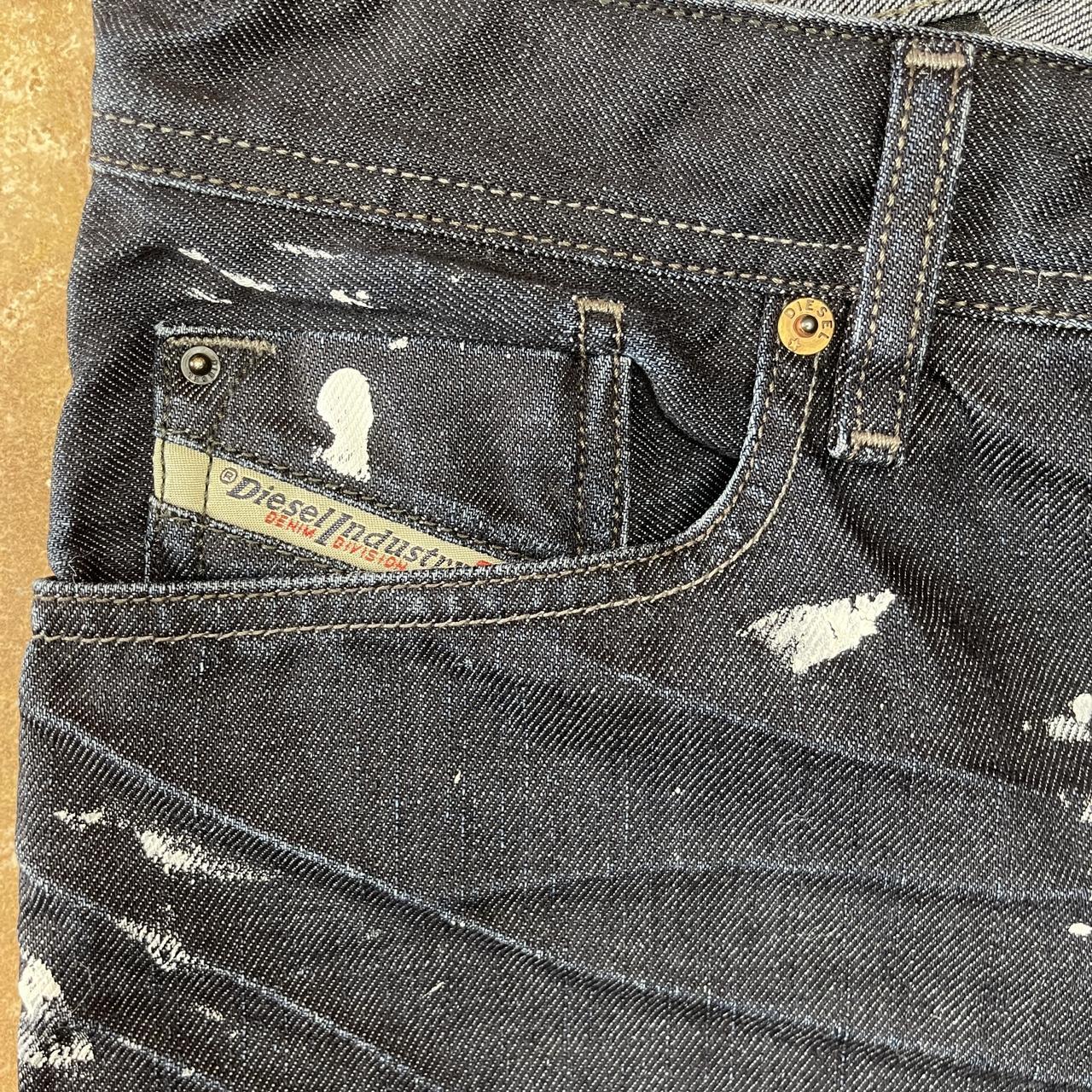 Diesel Men's Blue Jeans | Depop