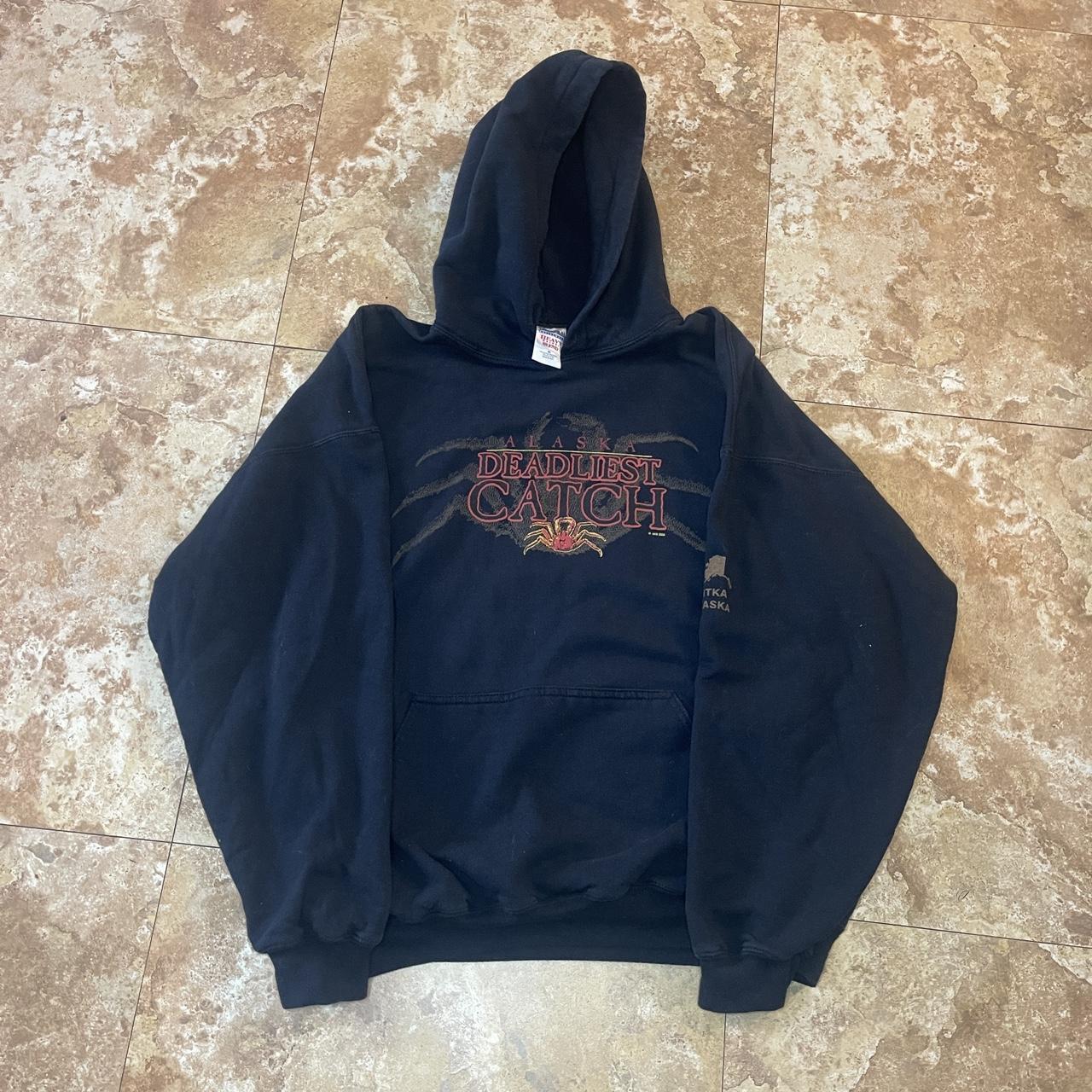 American Vintage Men's Black Hoodie | Depop