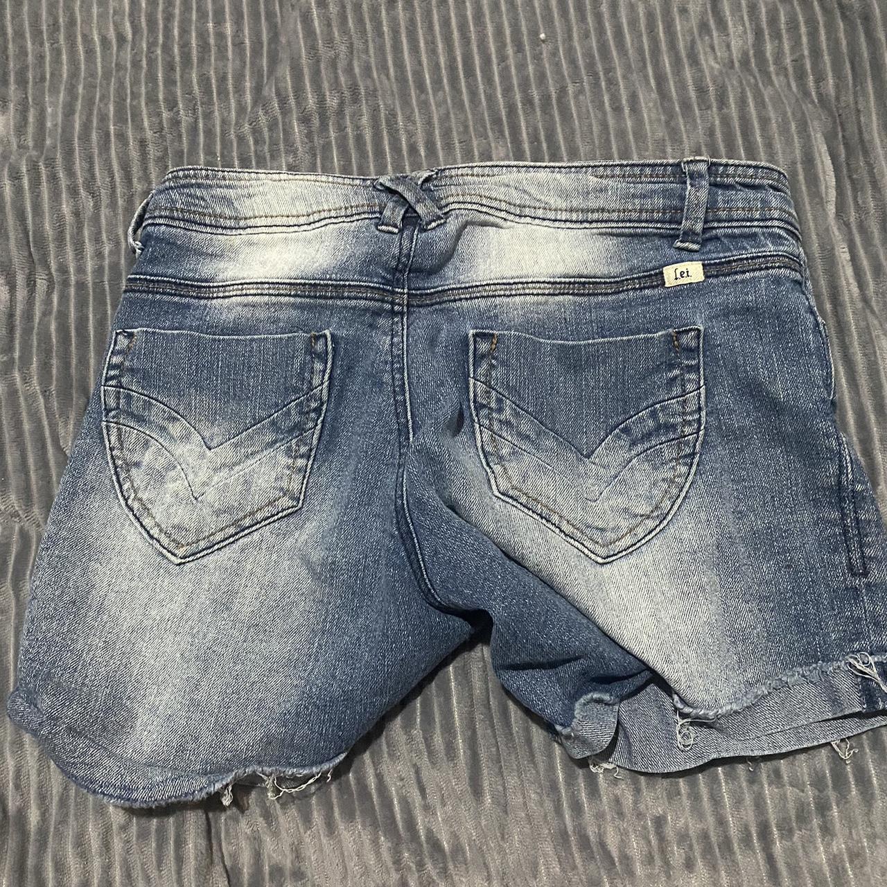 Lei jean shorts super noce only worn a few times and... - Depop