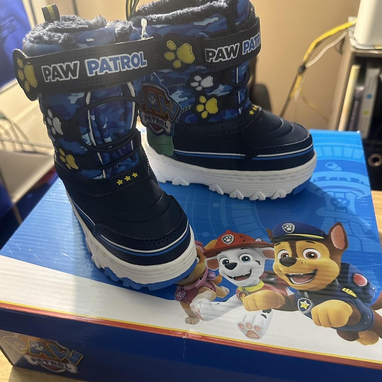 Boys paw store patrol snow boots