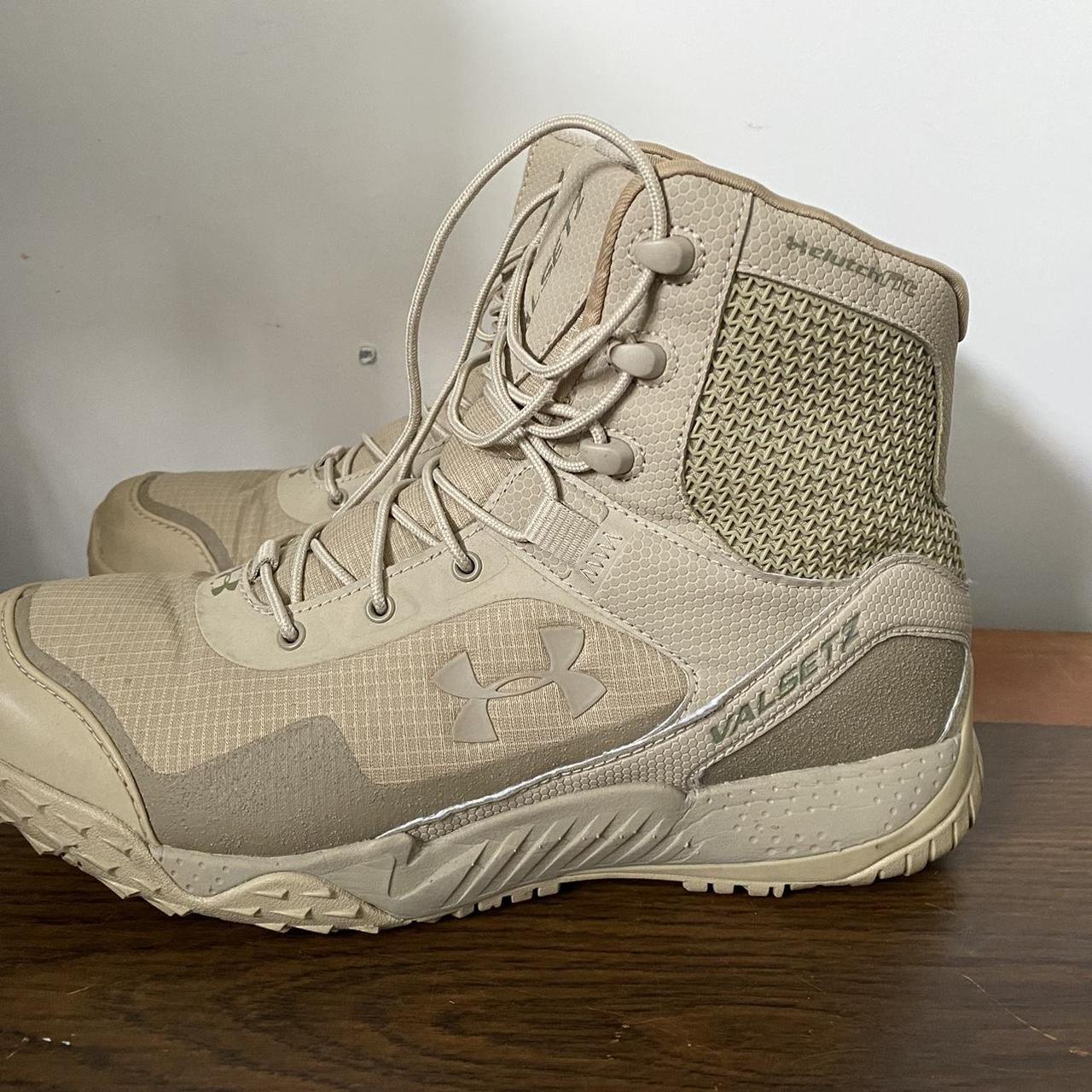 Tan under armour sale boots