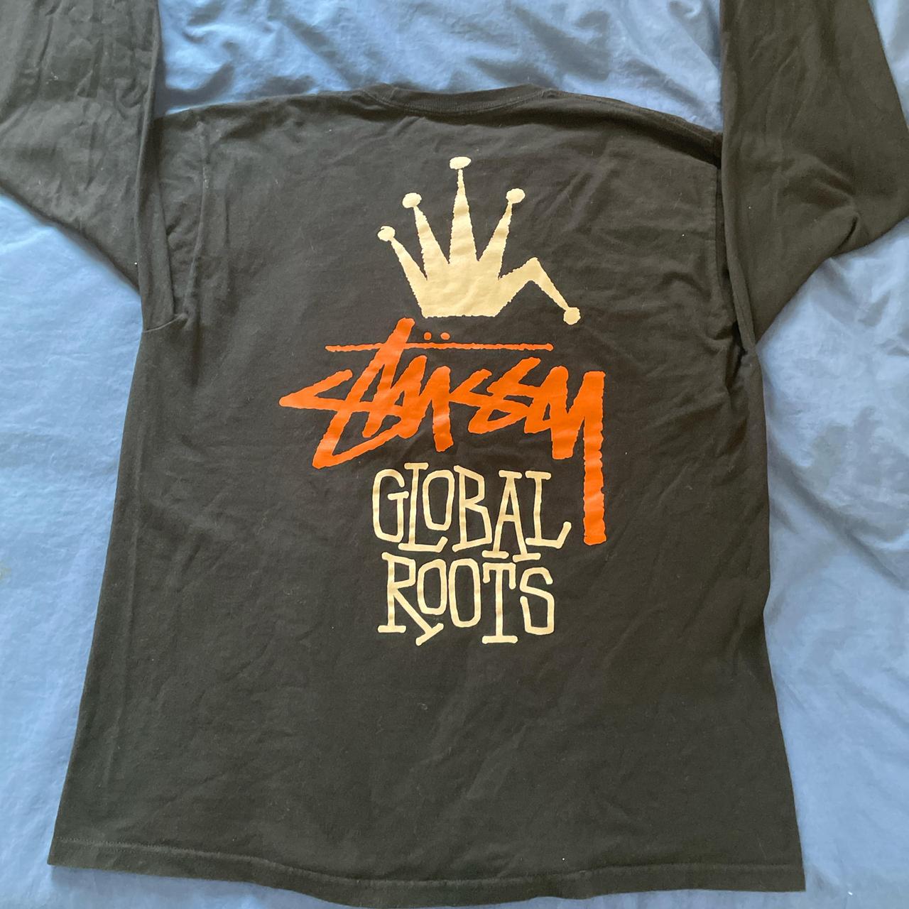 【OLD STUSSY】Stussy Global Roots ’80-13’ Tee Stussy Global Roots streetwear vintage t-shirts size M | eBay