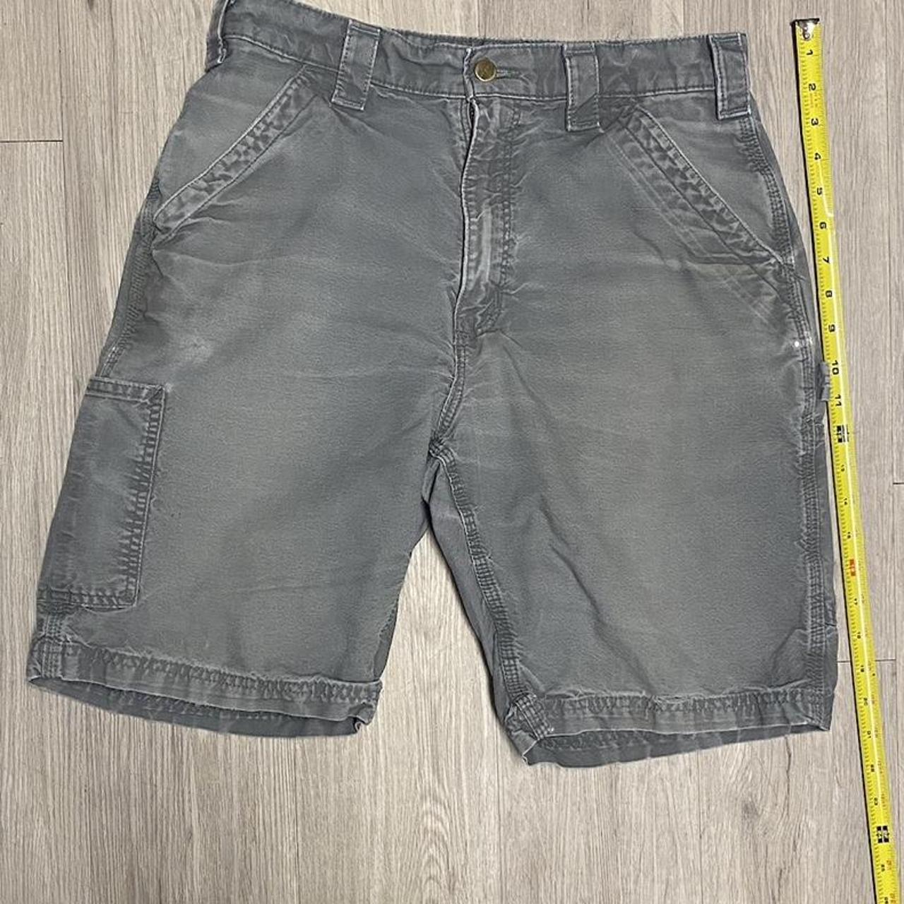 Simple Carhartt shorts Small paint stain Size 31x09 - Depop