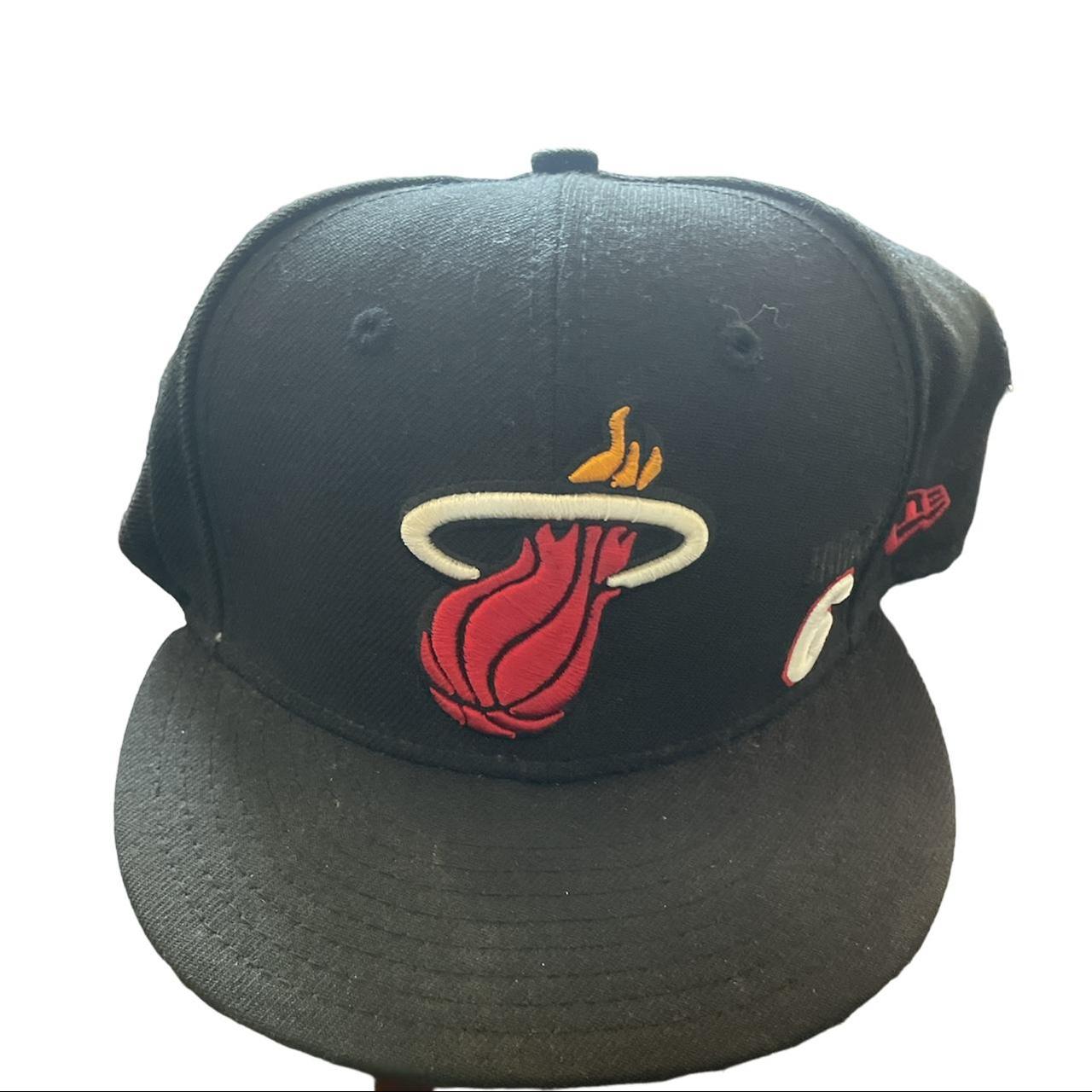 New era 59Fifty Miami Heat Cap Black