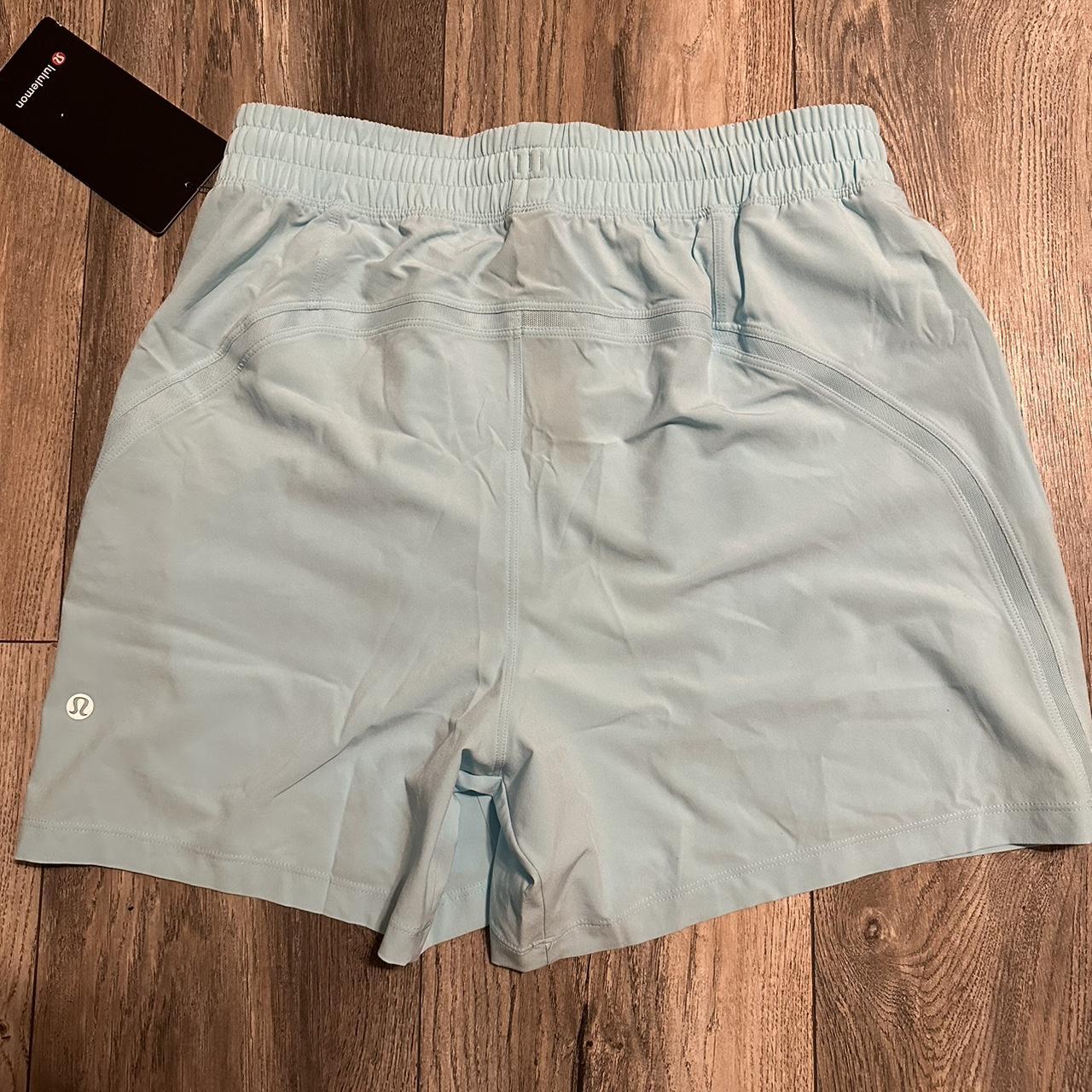 light blue lululemon shorts brand newnever worn... Depop
