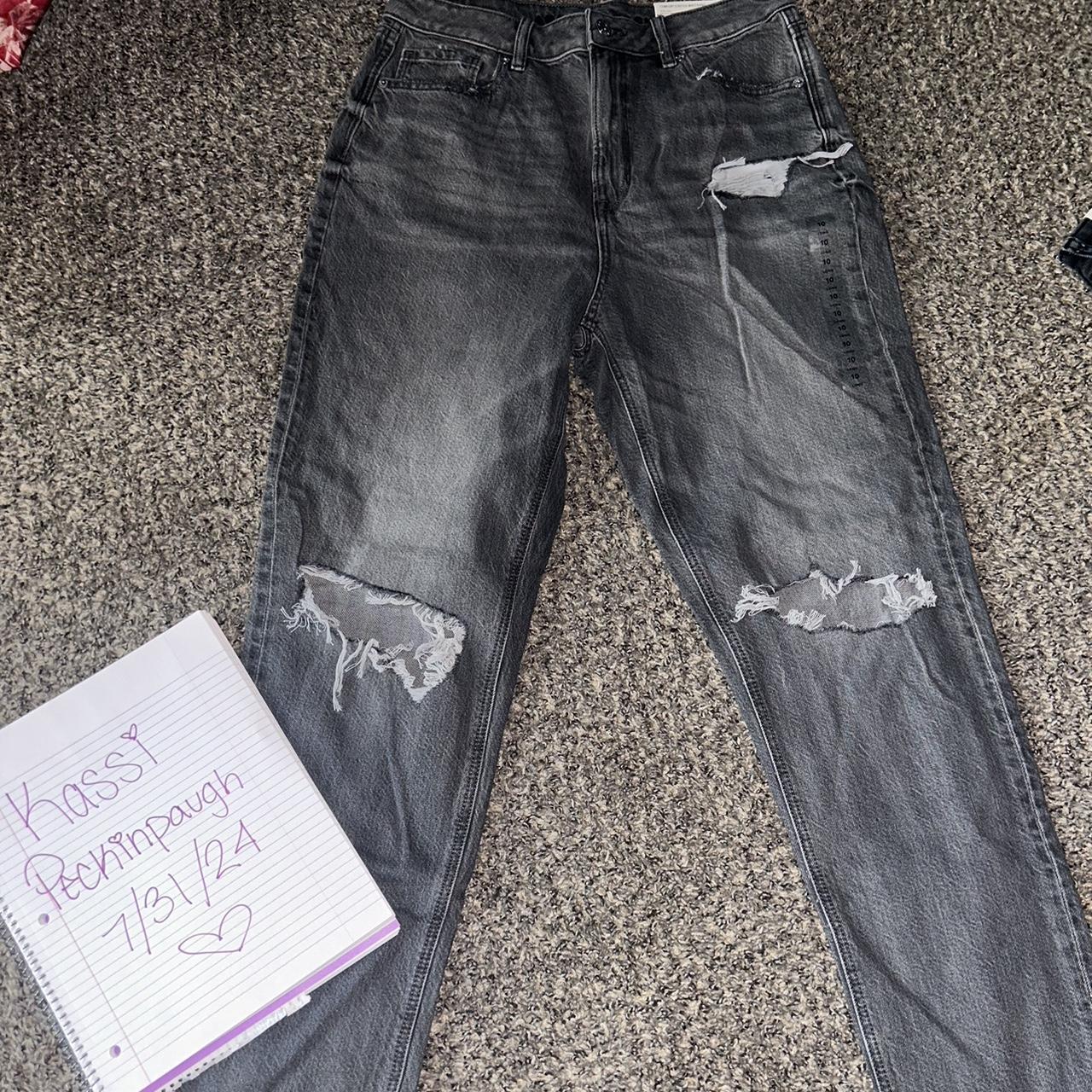 American eagle jeans grey fashion