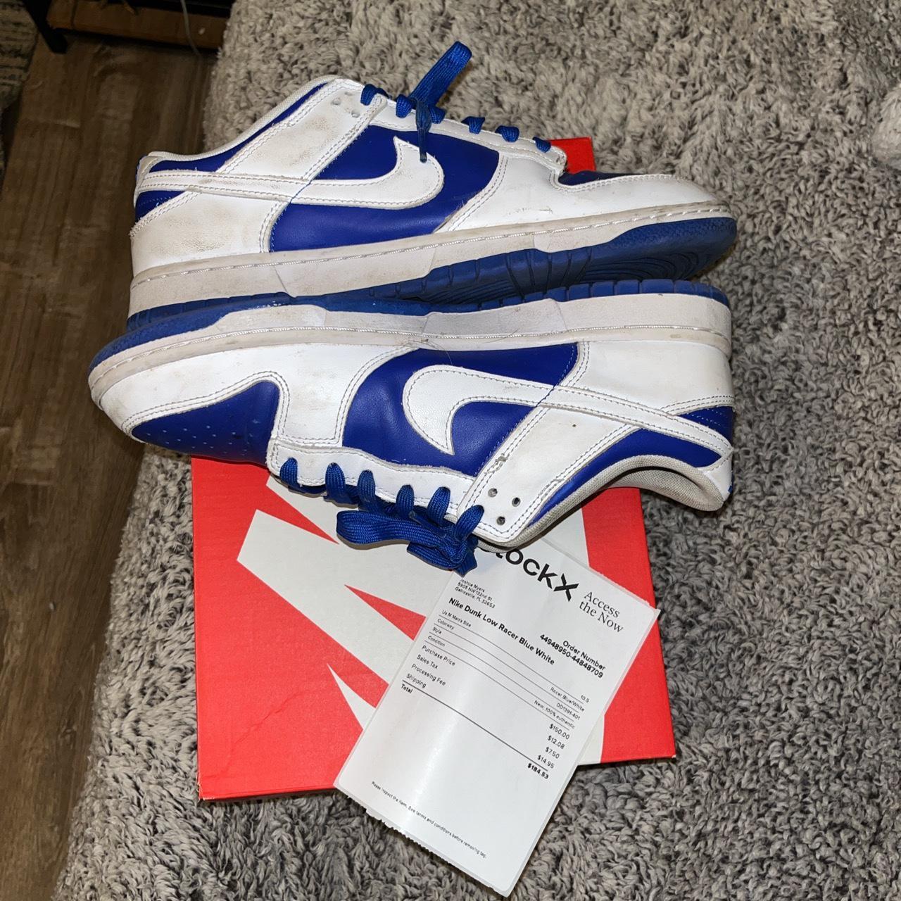 stockx blue dunks