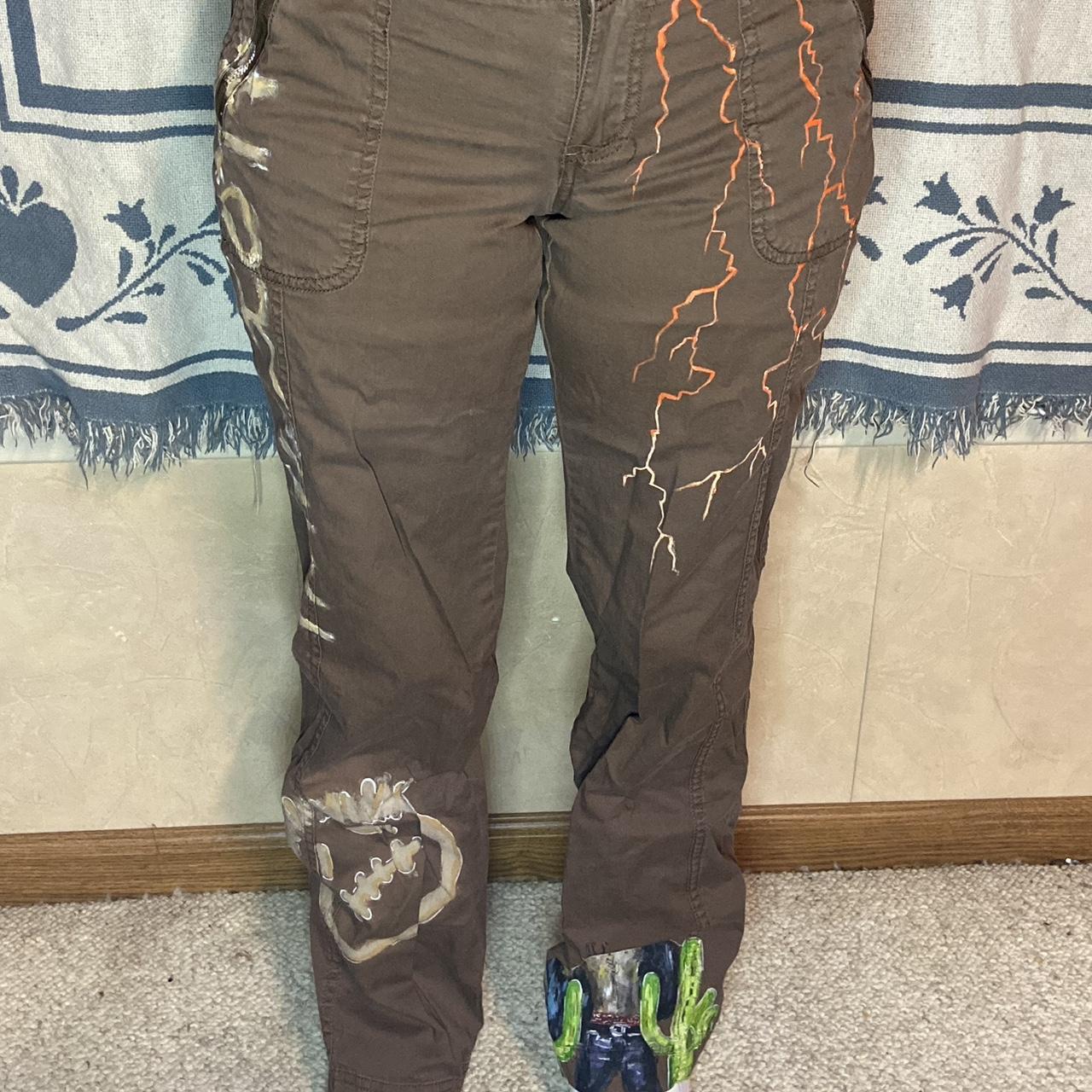 travis scott canvas pants