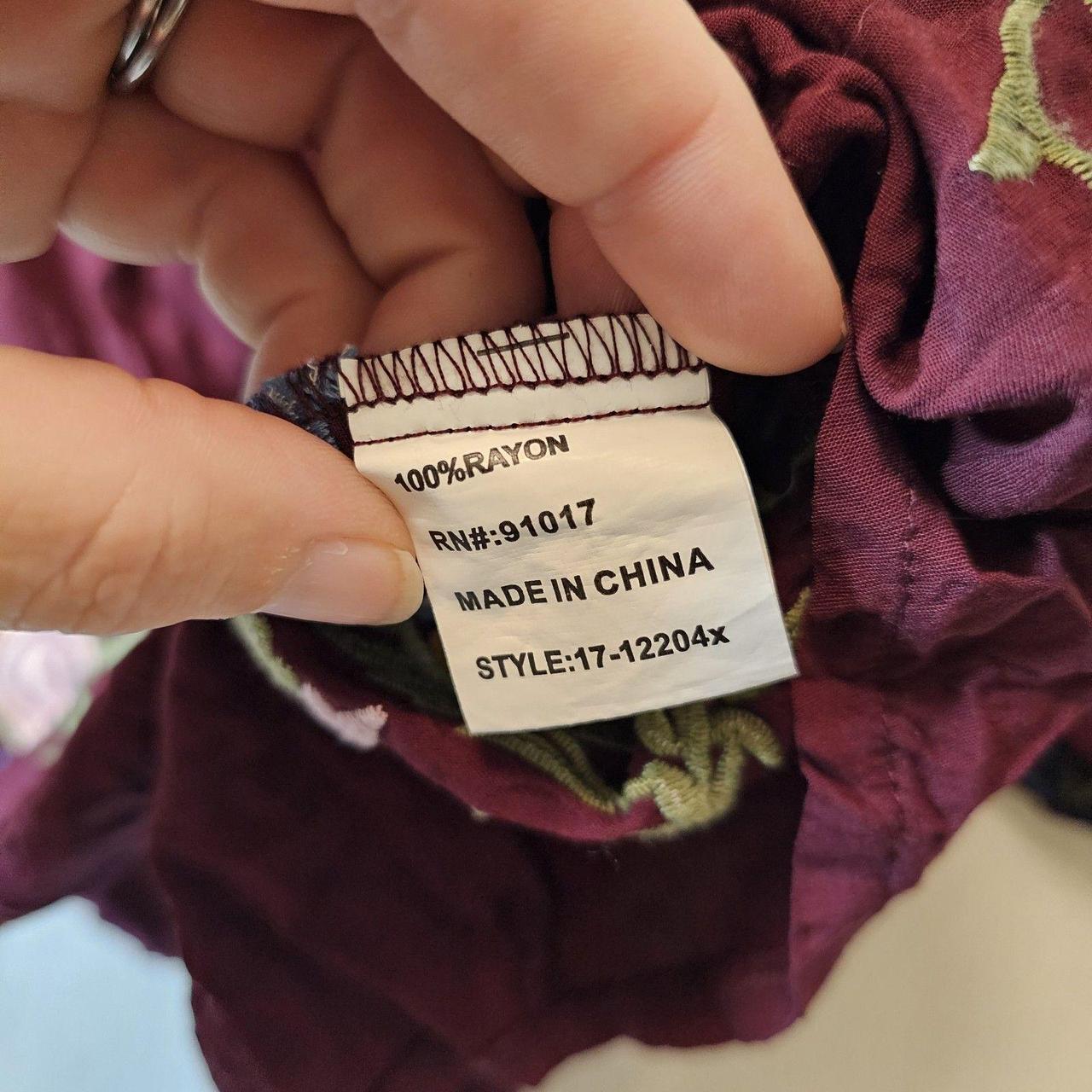 Source Unknown Women's Blouse - Red - XL – Solita… - image 5