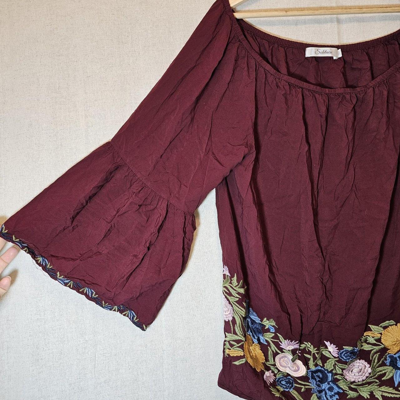 Source Unknown Women's Blouse - Red - XL – Solita… - image 3