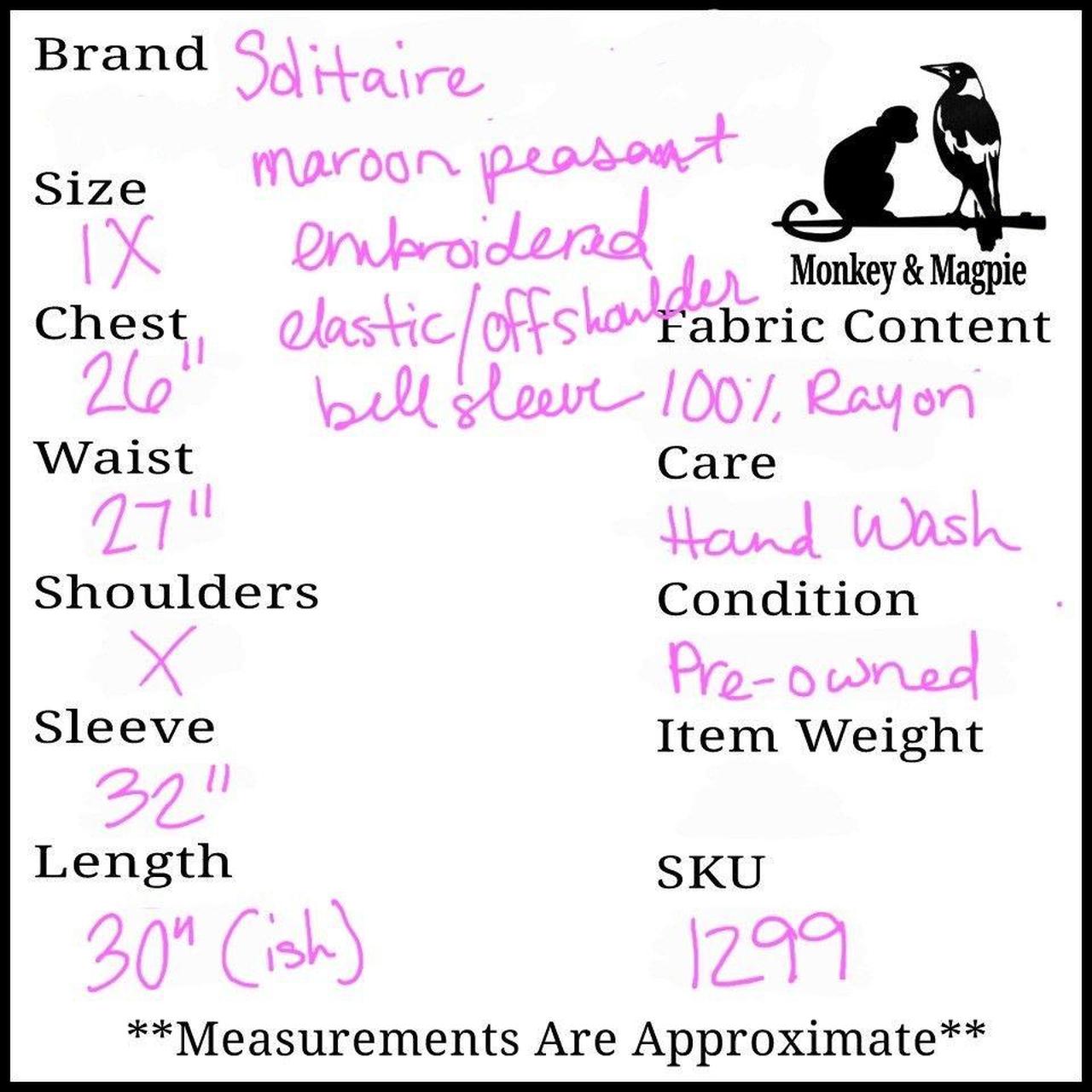 Source Unknown Women's Blouse - Red - XL – Solita… - image 8