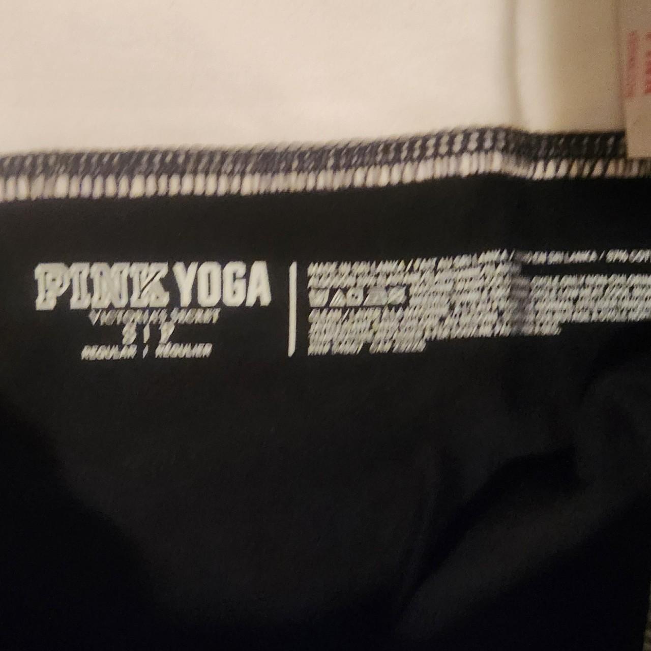 NWT pink Victoria Secret flare yoga pants , New with