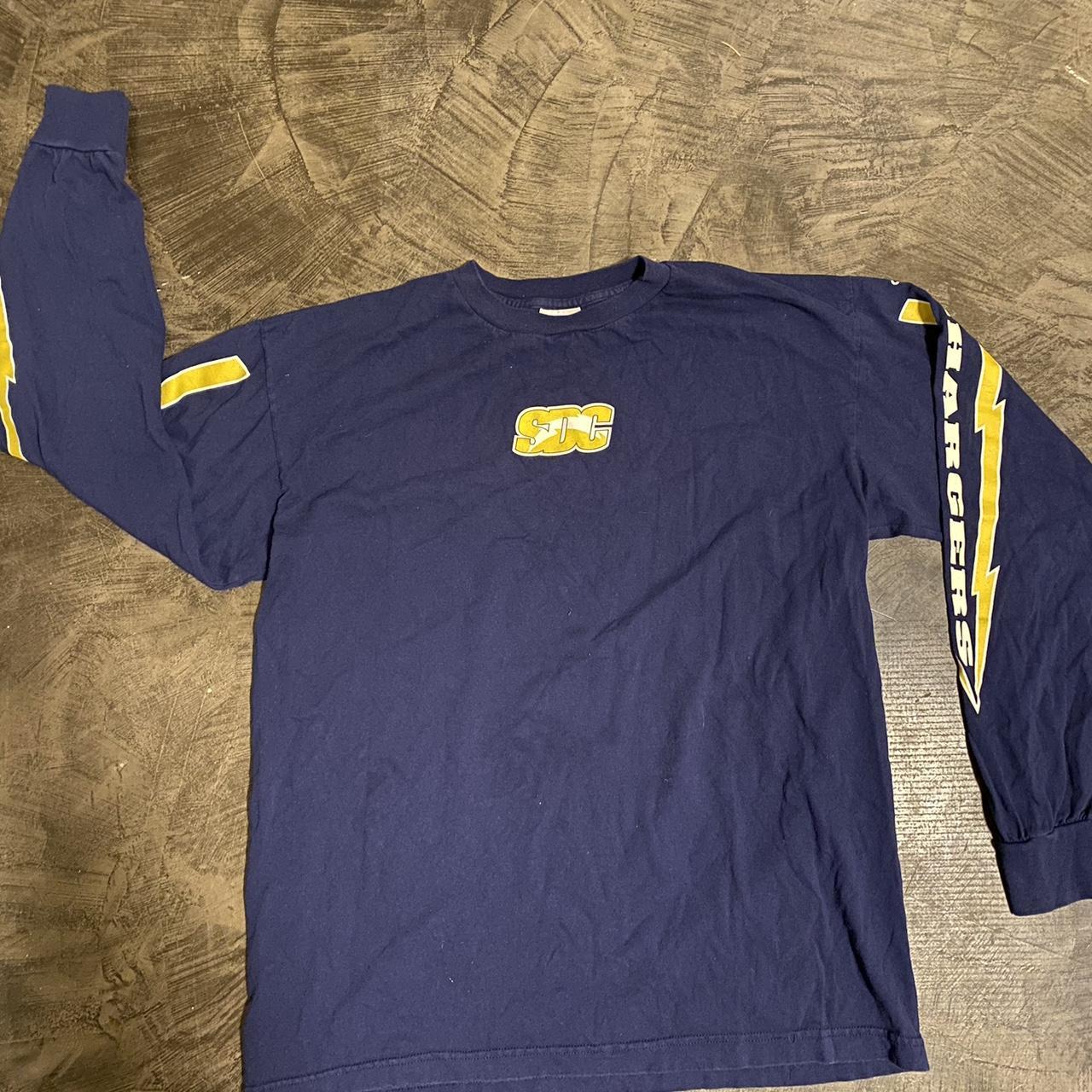 ‼️Vintage San Diego Chargers Adidas Long Sleeve Made... - Depop