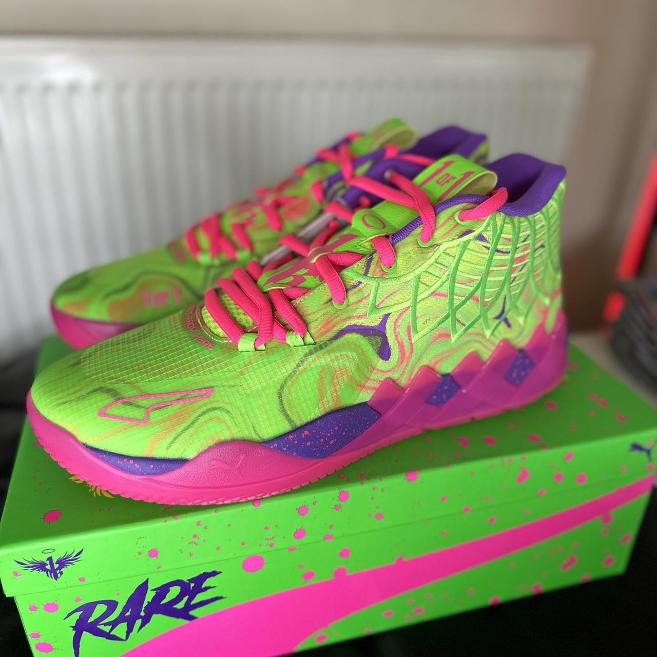 Puma la melo mb. 01 inverse toxic Mens basketball | Depop